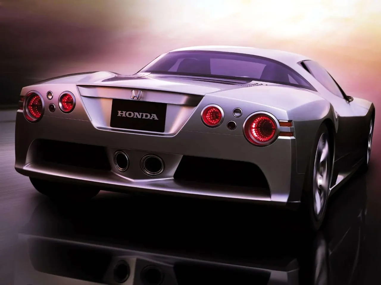 Honda HSC Concept (2003) – zadní tříčtvrteční pohled