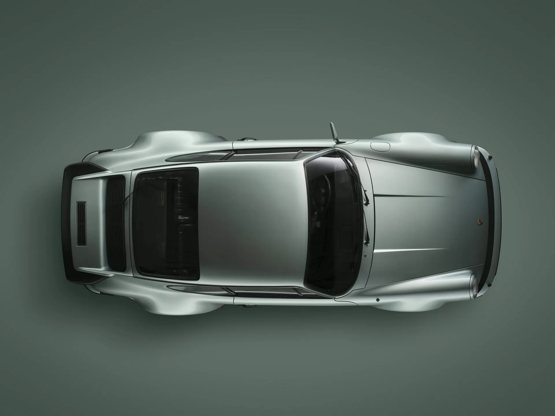 Porsche 911 Turbo 3.0 Coupe (1975) - Top view