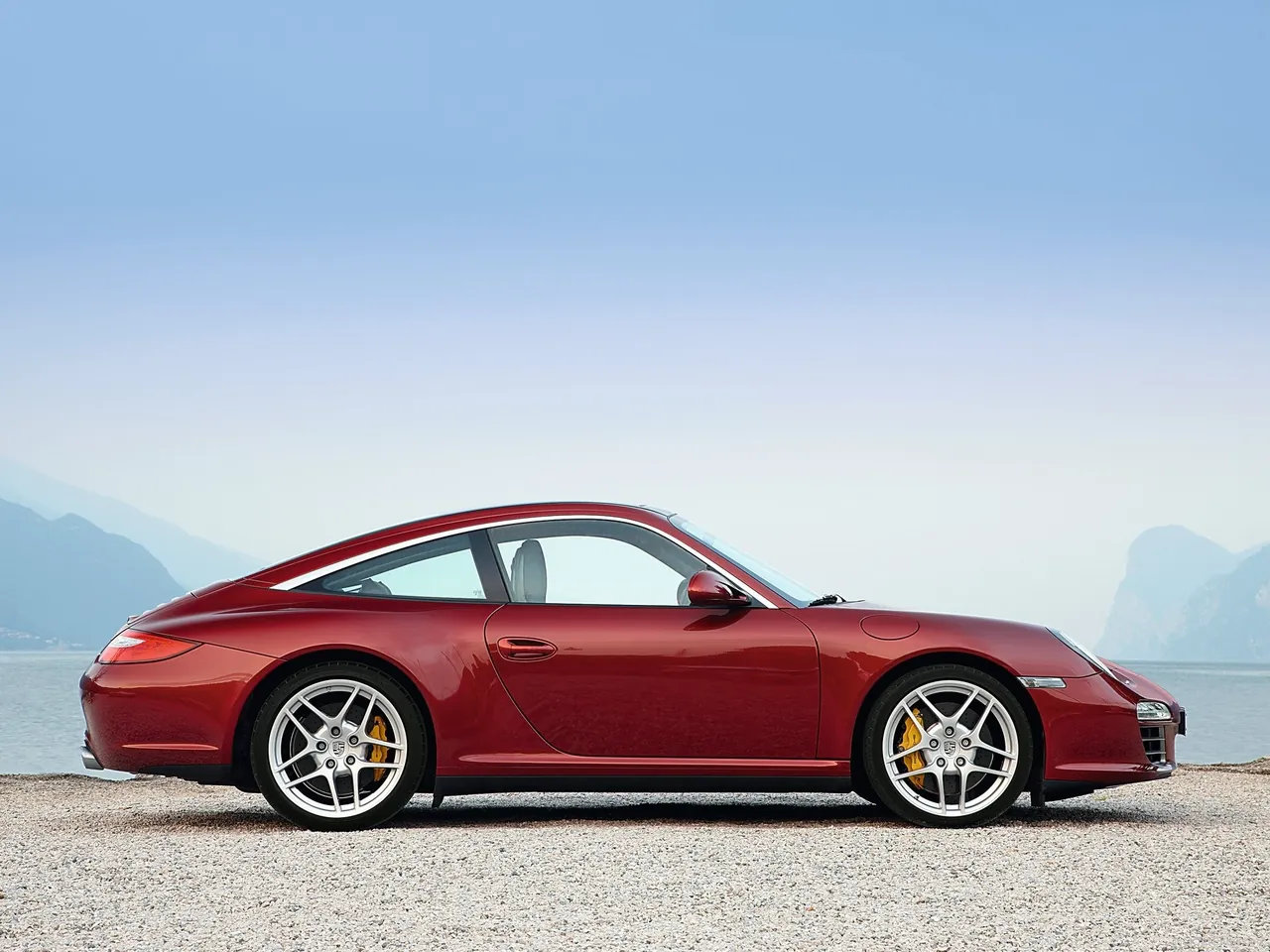 Porsche 911 Targa 4S (2009) - Side Profile