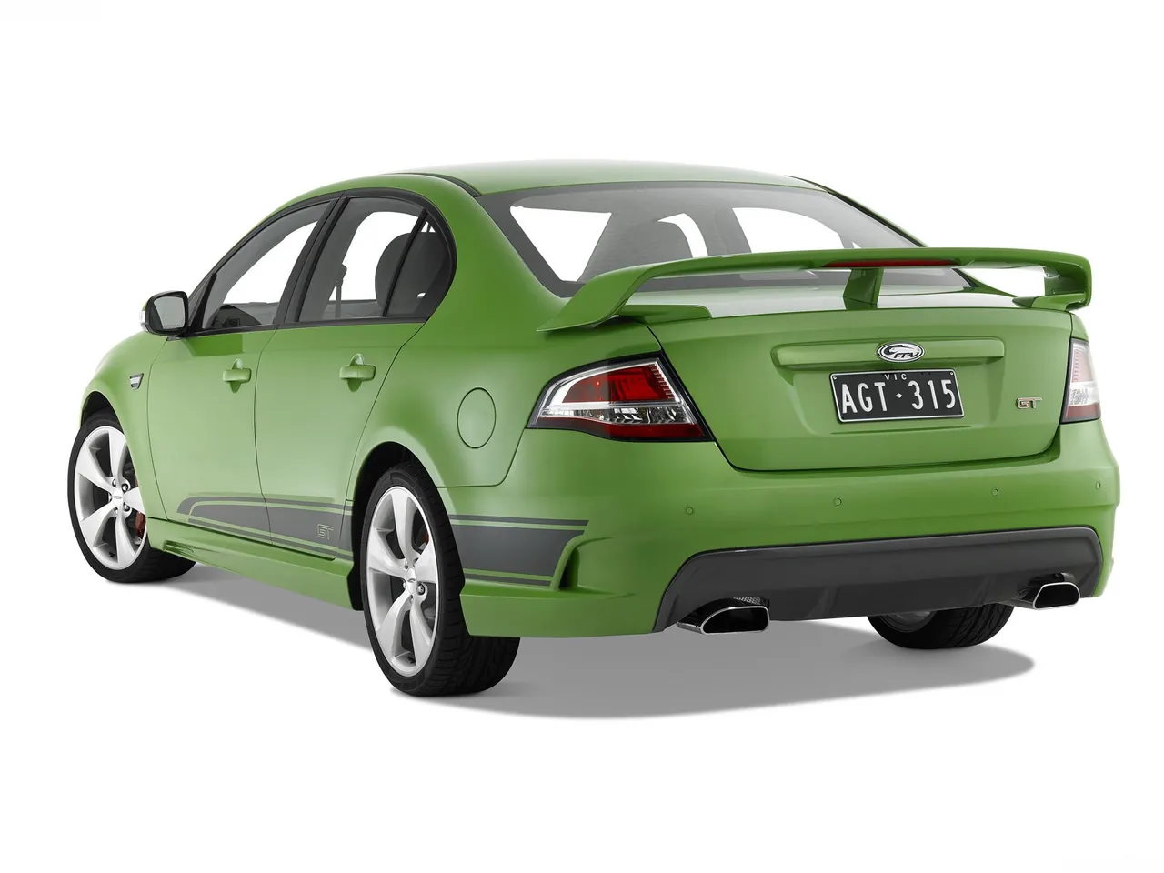 FPV GT (2008) – zadní tříčtvrteční pohled
