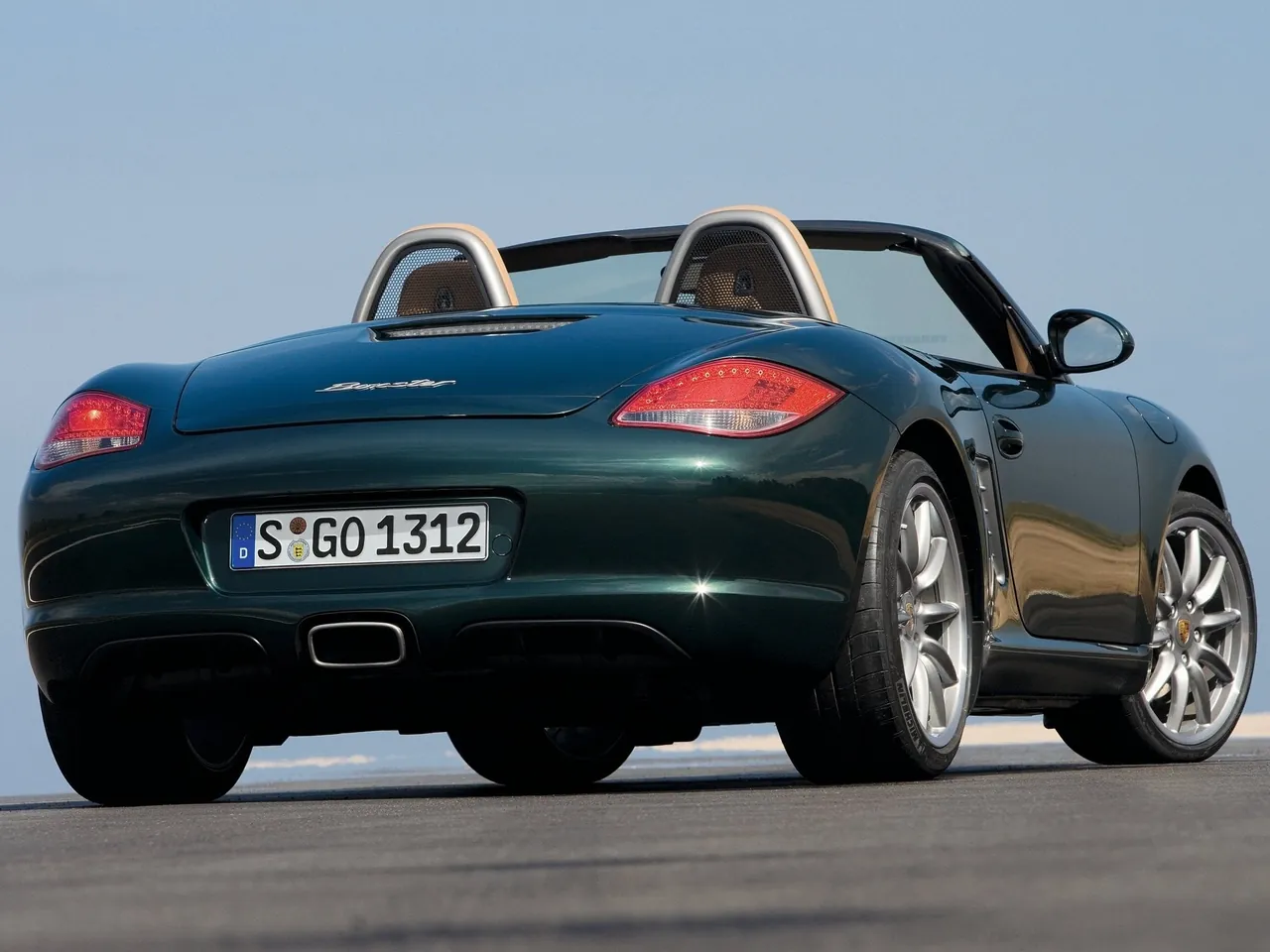 Porsche Boxster (2009) - Rear Three-Quarter