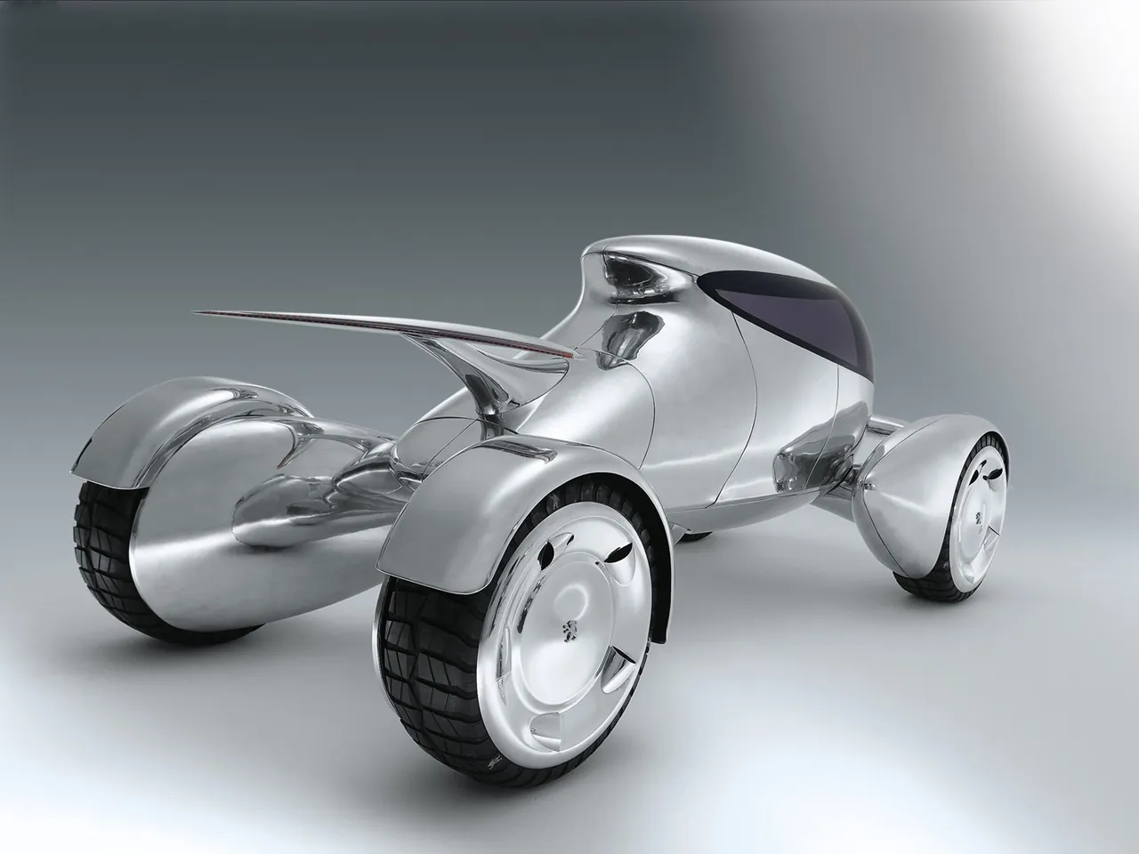 Peugeot Moonster Concept (2001) – zadní tříčtvrteční pohled