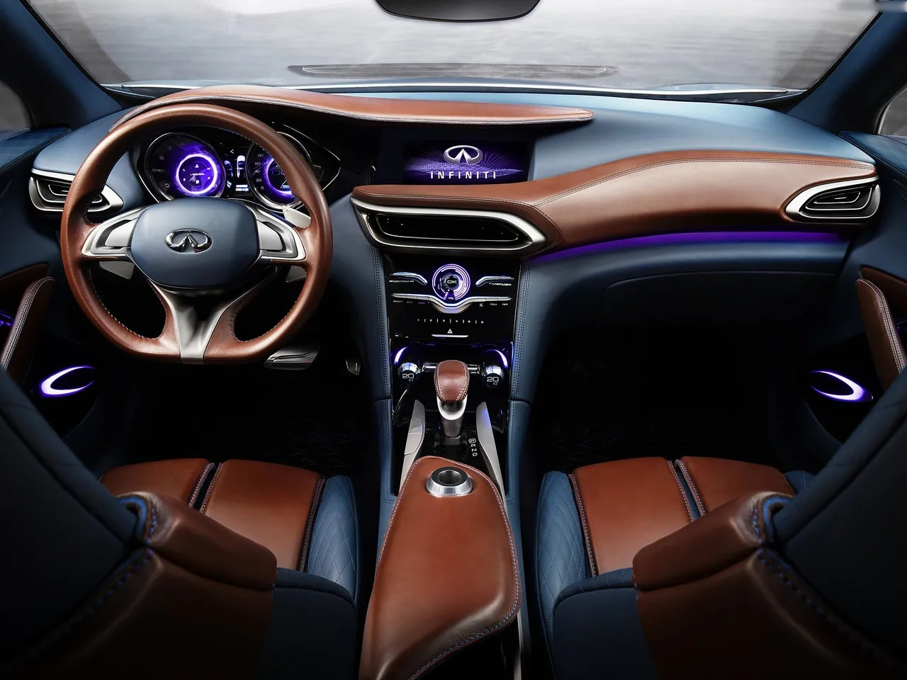 Infiniti QX30 Concept (2015) – interiér
