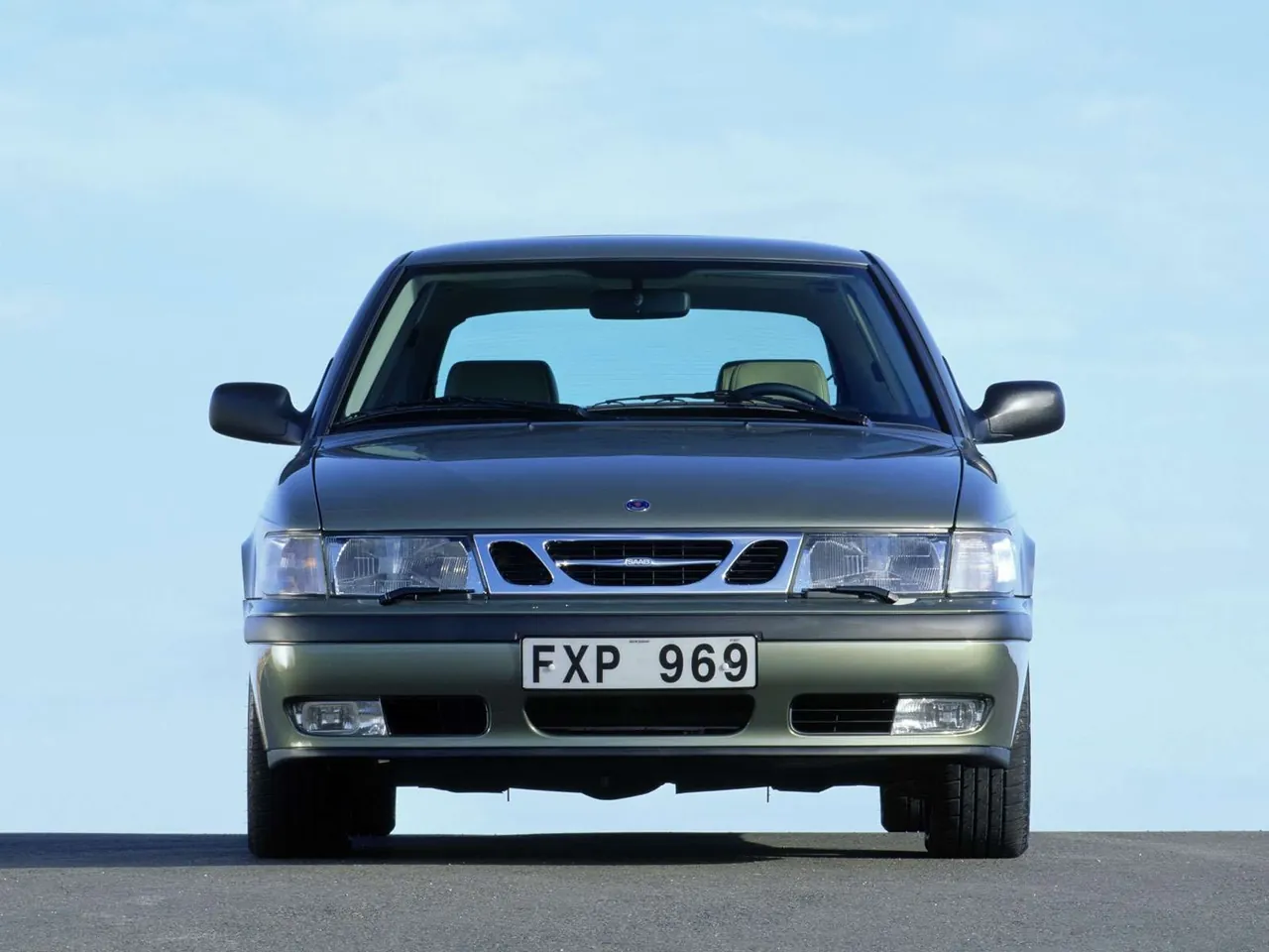 Saab 9-3 Coupe (1998) – zepředu