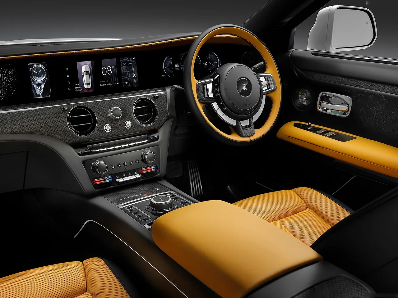 Rolls-Royce Ghost Black Badge Series II (2025) – interiér