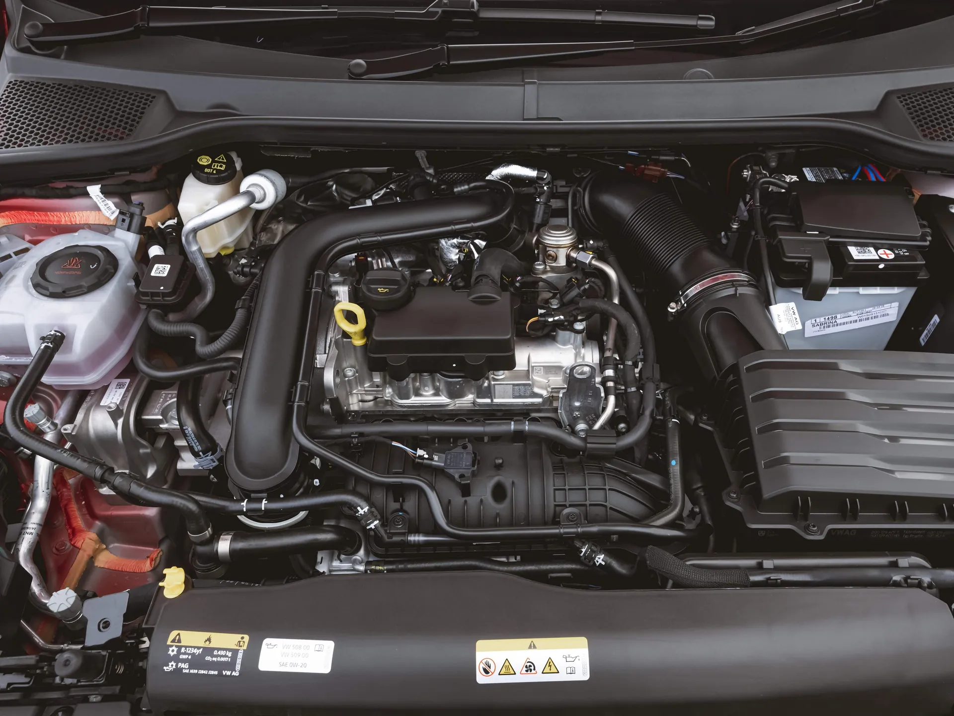 Seat Ibiza FR [UK] (2022) – motorový prostor