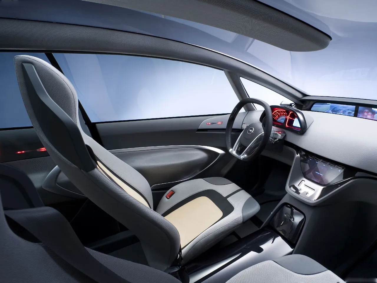 Opel Flextreme Concept (2007) – interiér