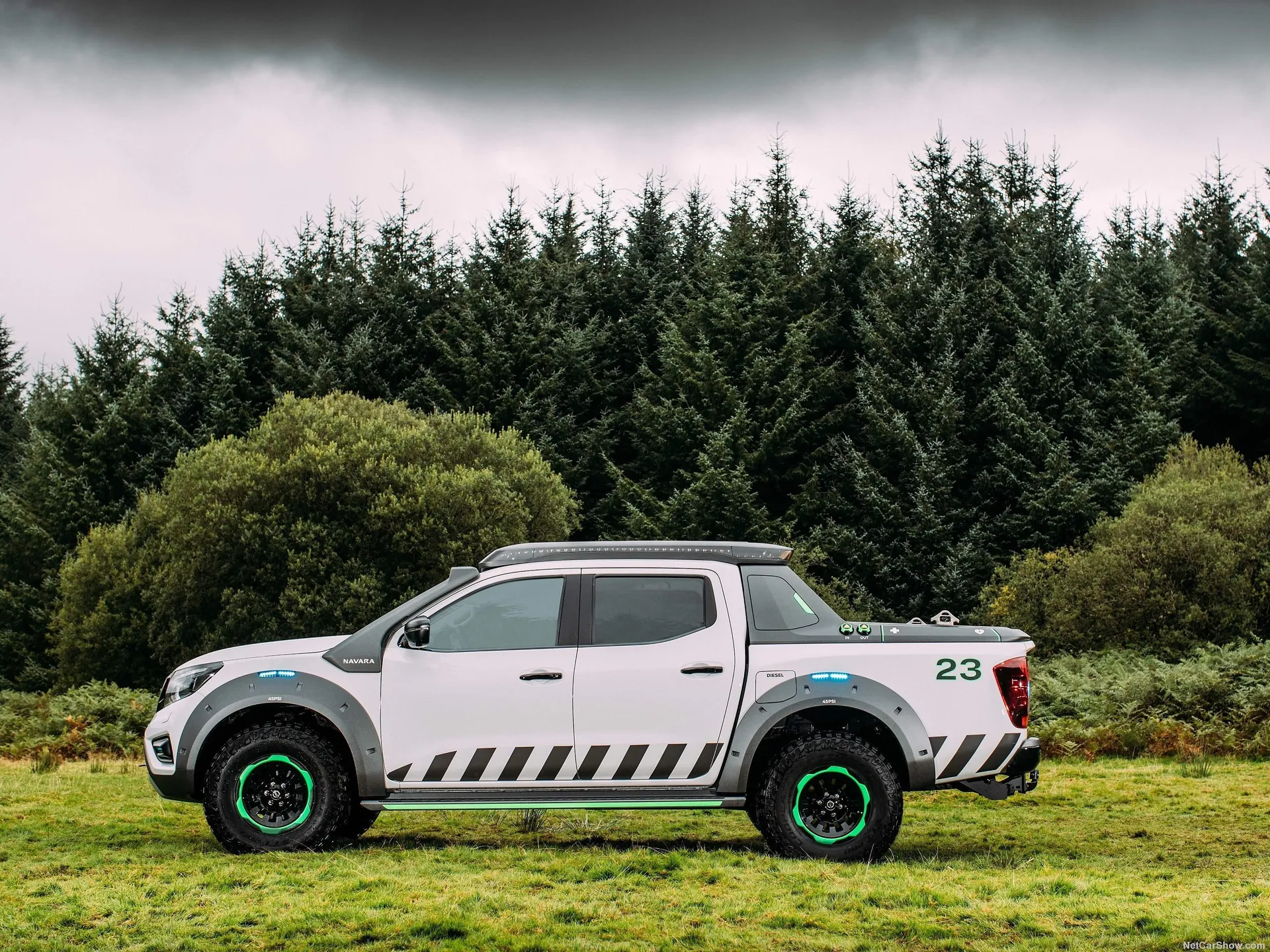 Nissan Navara EnGuard Concept (2016) – boční profil