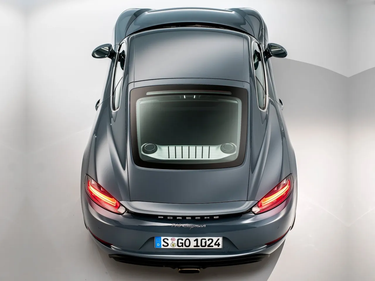 Porsche 718 Cayman (2017) – zezadu