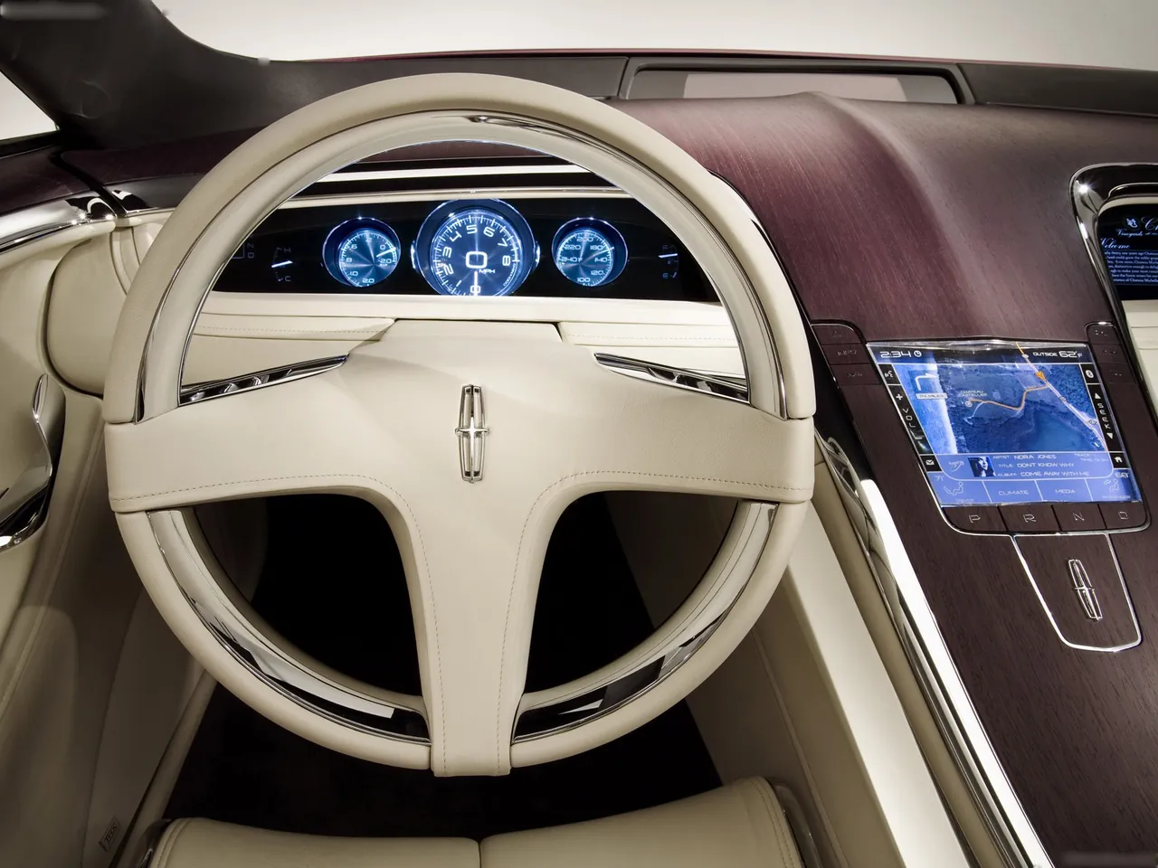 Lincoln MKR Concept (2007) – interiér