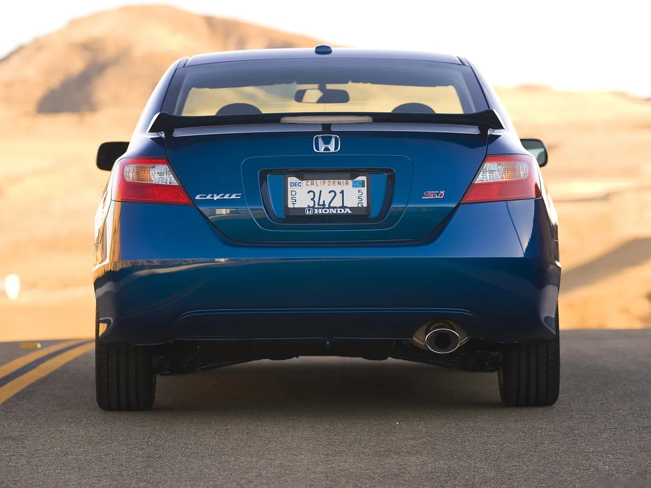Honda Civic Si Coupe (2009) – zezadu