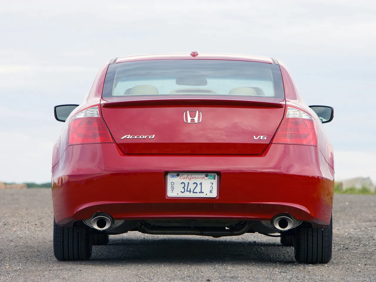 Honda Accord EX-L V6 Coupe (2008) – zezadu