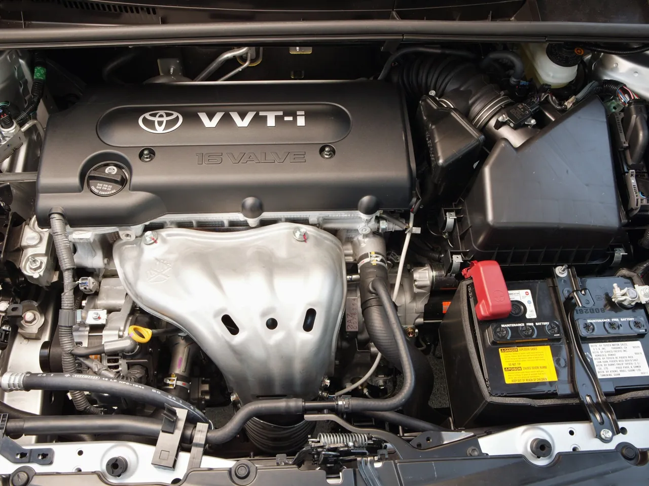 Scion xB (2008) – motorový prostor