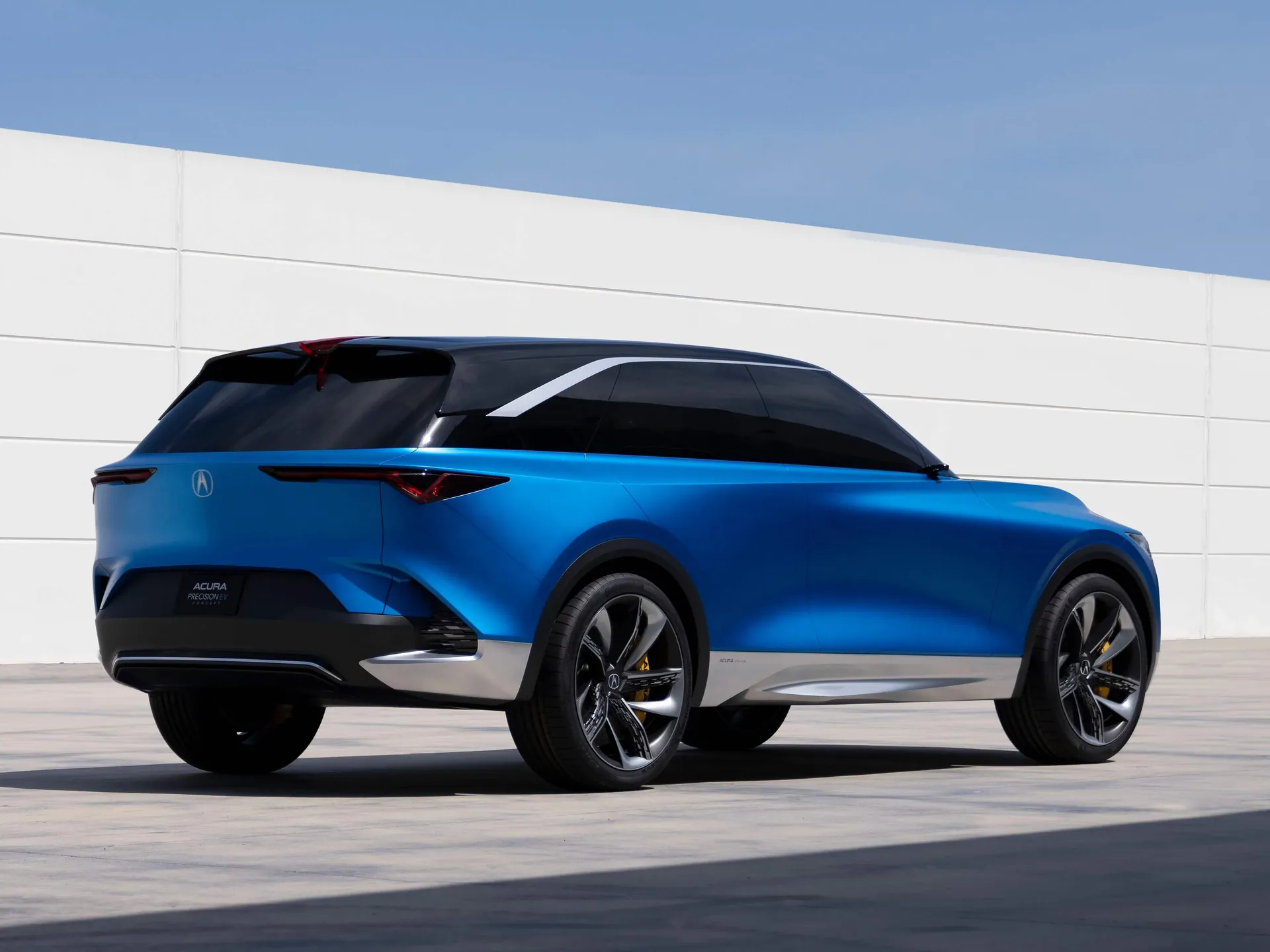 Acura Precision EV Concept (2022) – zadní tříčtvrteční pohled
