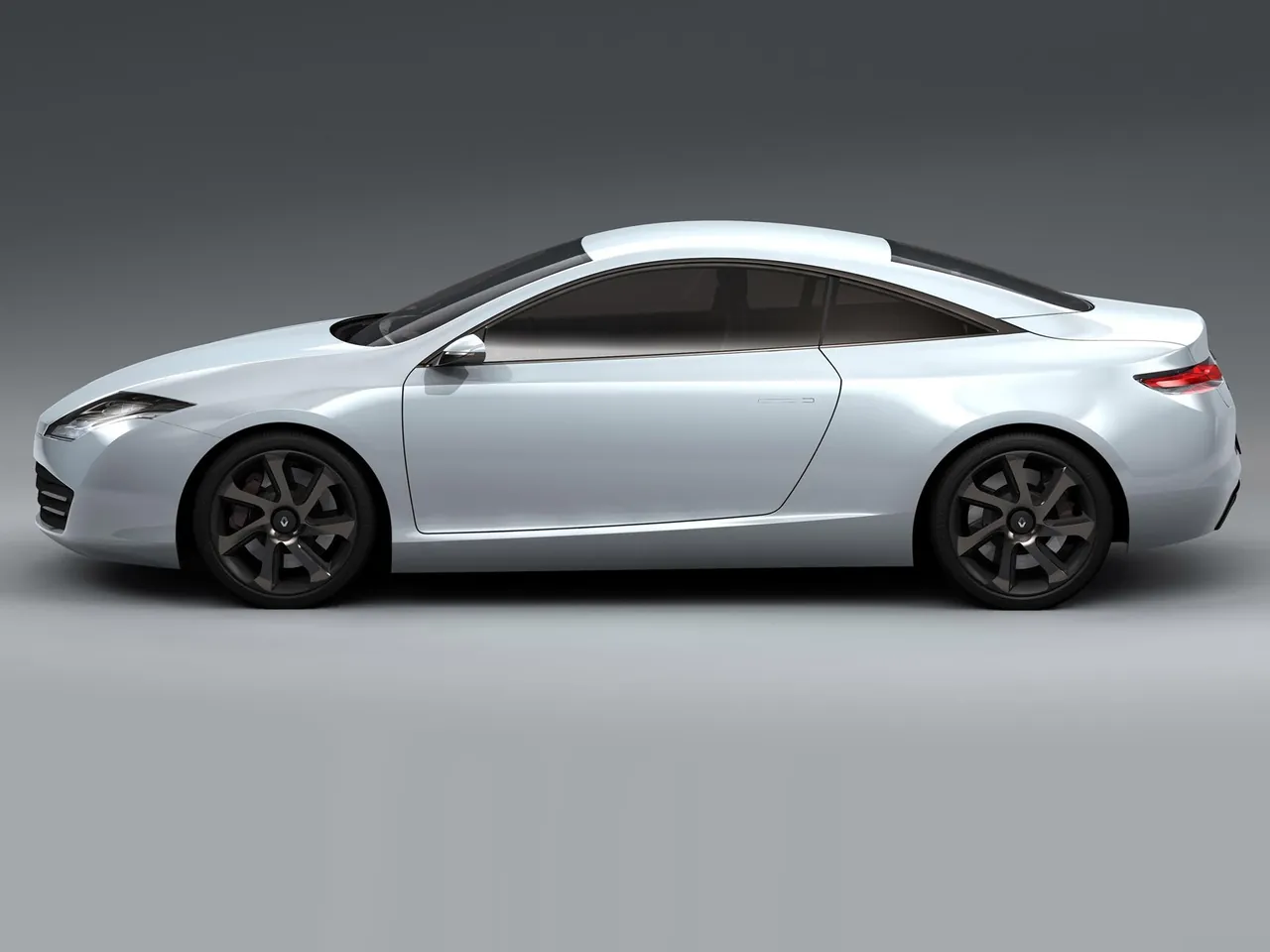 Renault Laguna Coupe Concept (2007) - Side Profile
