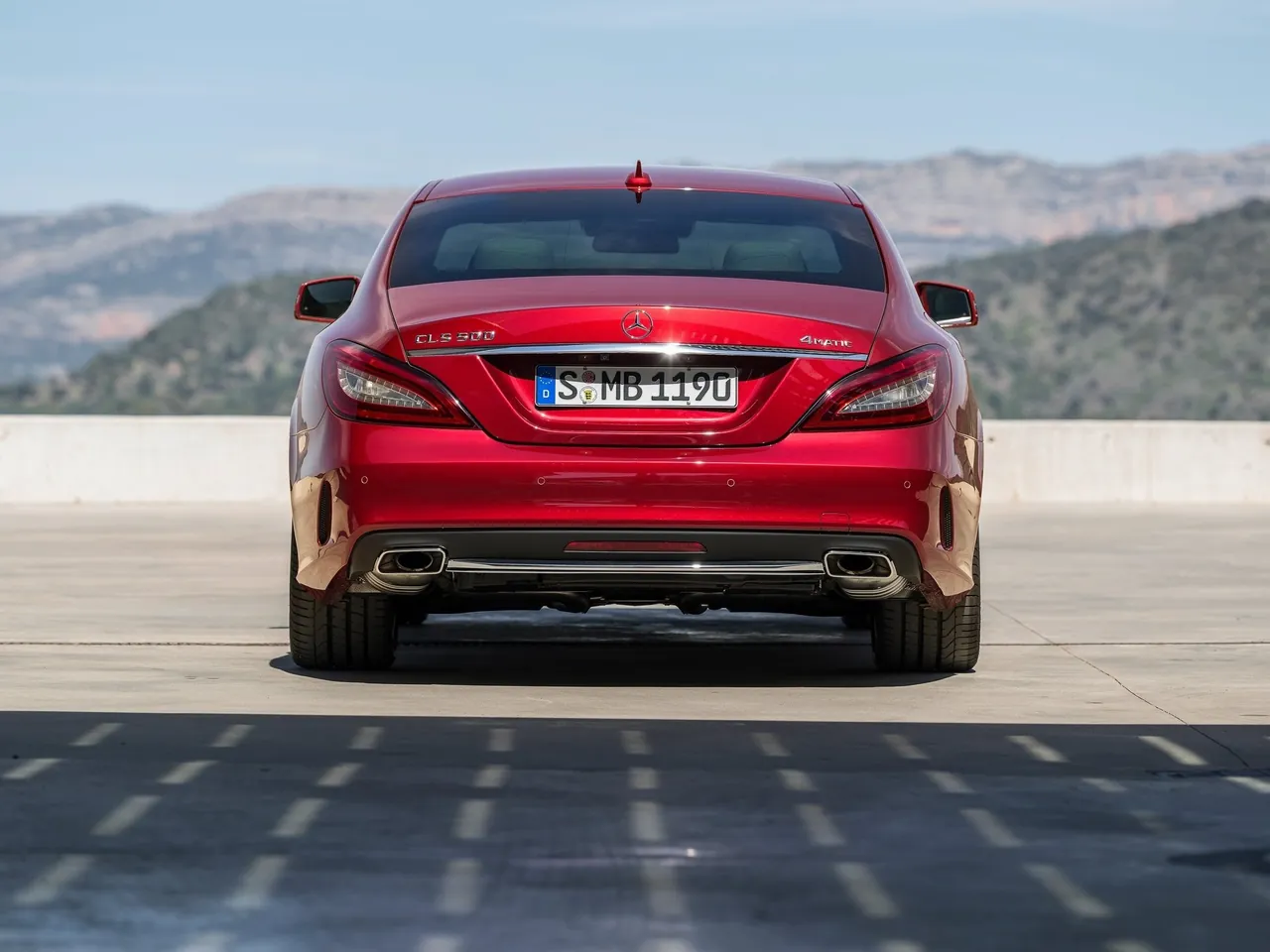 Mercedes-Benz CLS-Class (2015) – zezadu