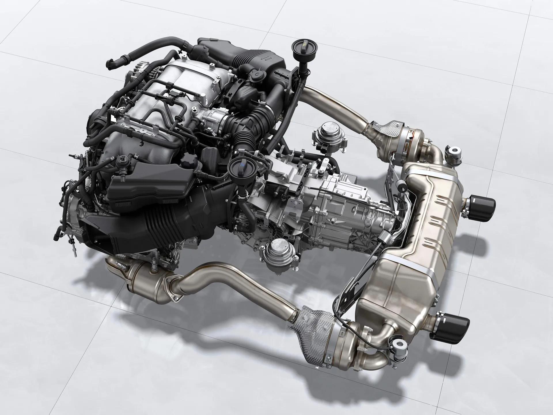 Porsche 718 Cayman GT4 (2020) - Engine