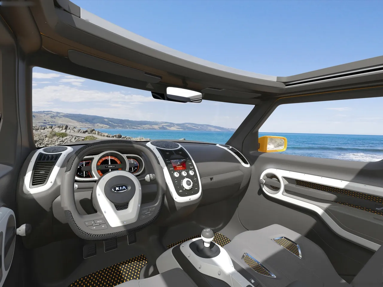 Kia Soulster Concept (2009) – interiér