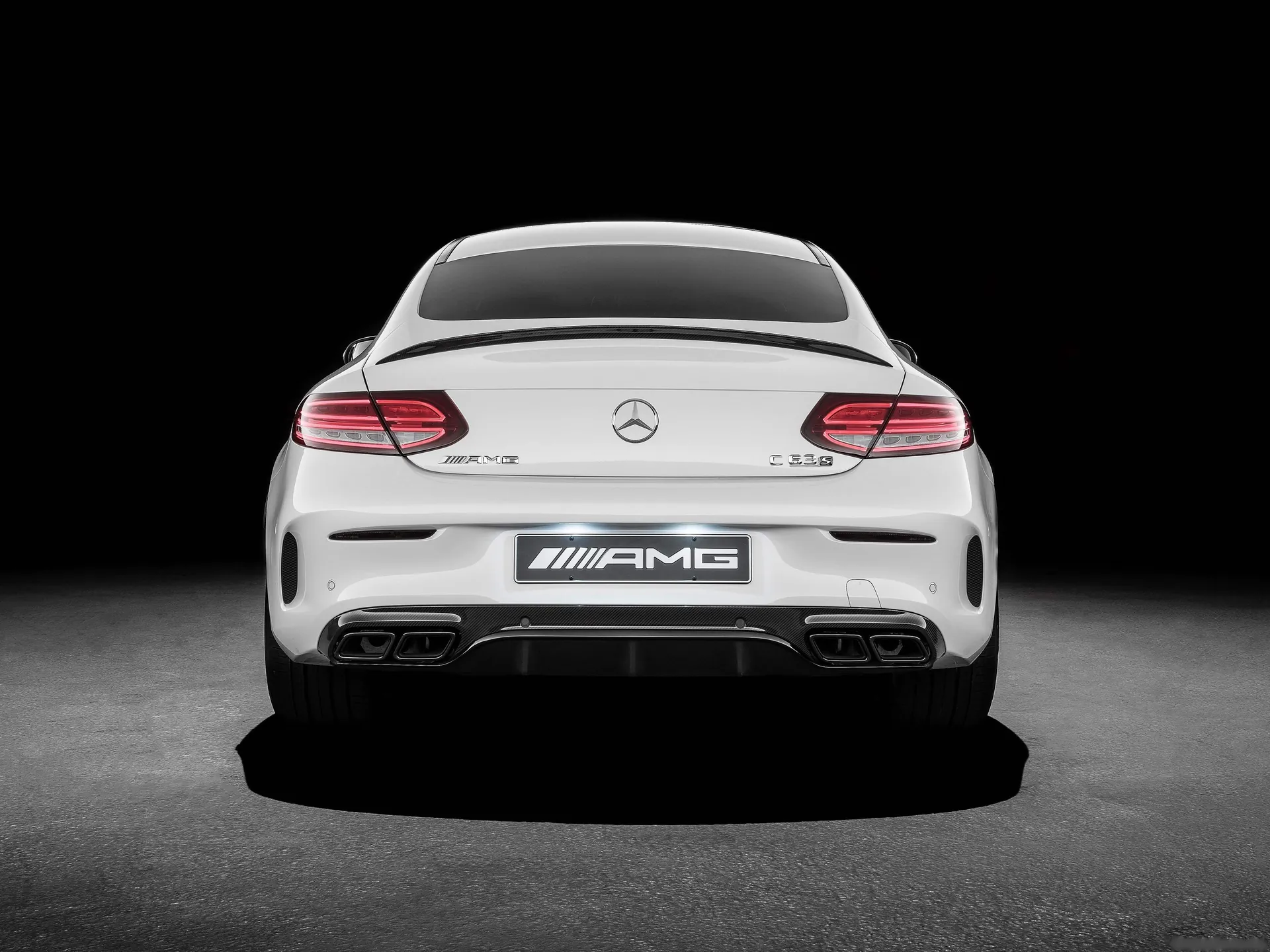 Mercedes-Benz C63 AMG Coupe (2017) – zezadu