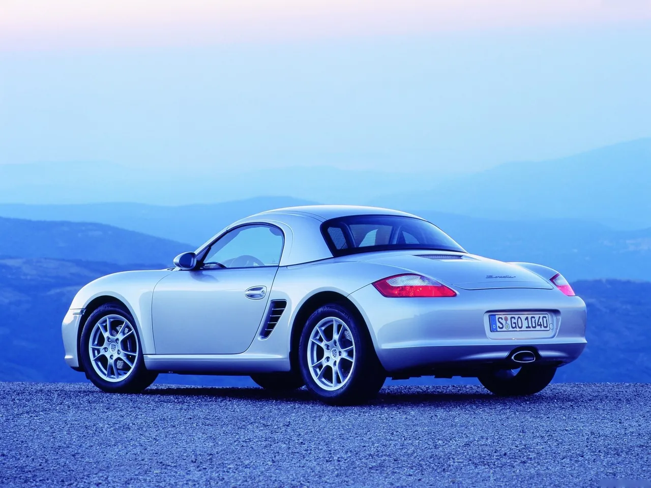 Porsche Boxster (2005) - Rear Three-Quarter