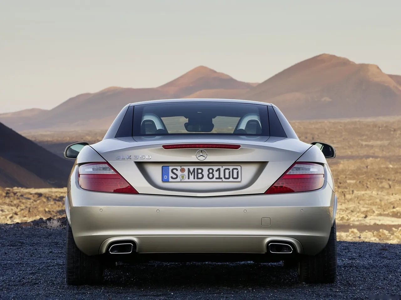 Mercedes-Benz SLK-Class (2012) – zezadu
