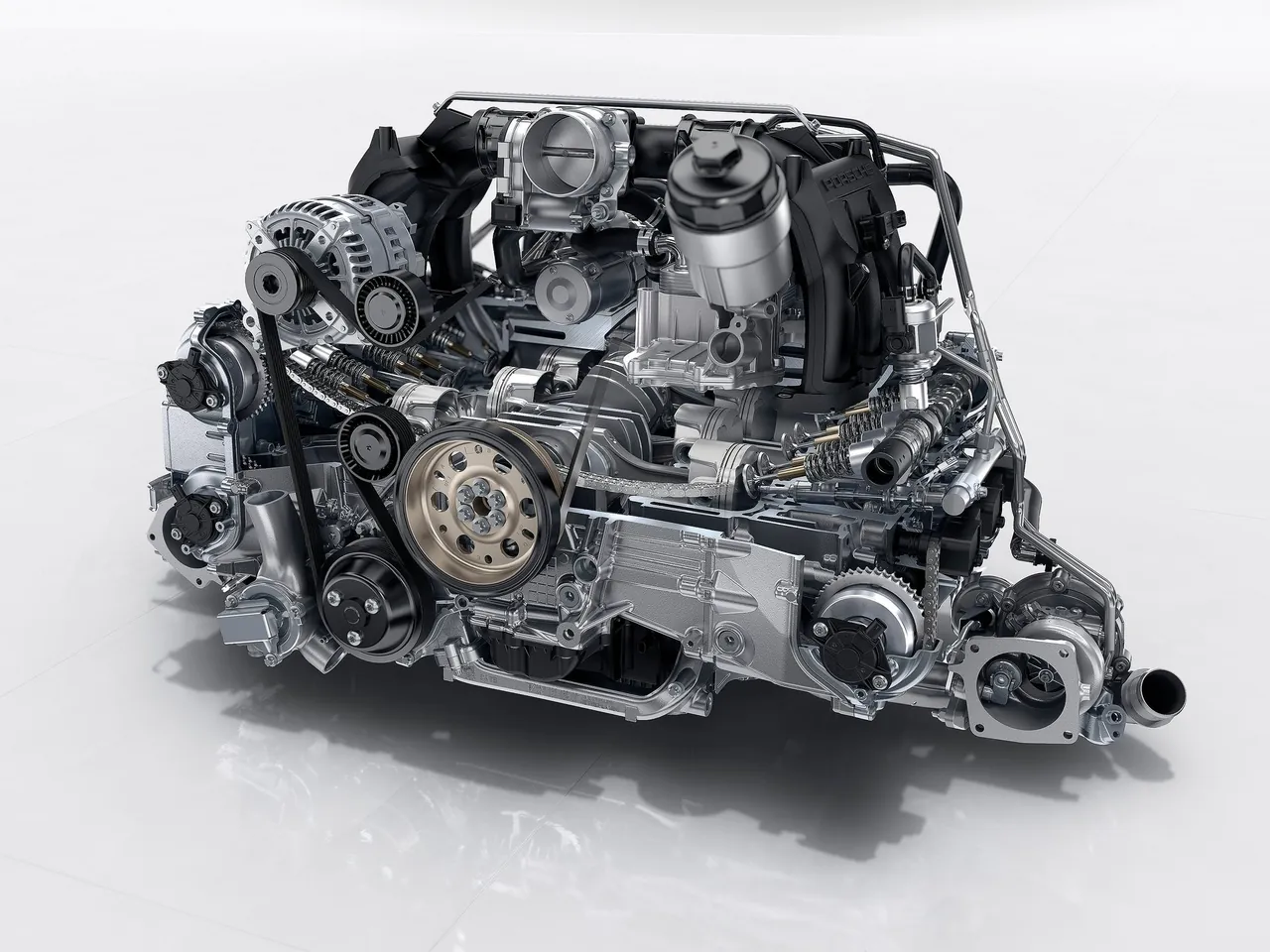 Porsche 911 Carrera (2016) – motor