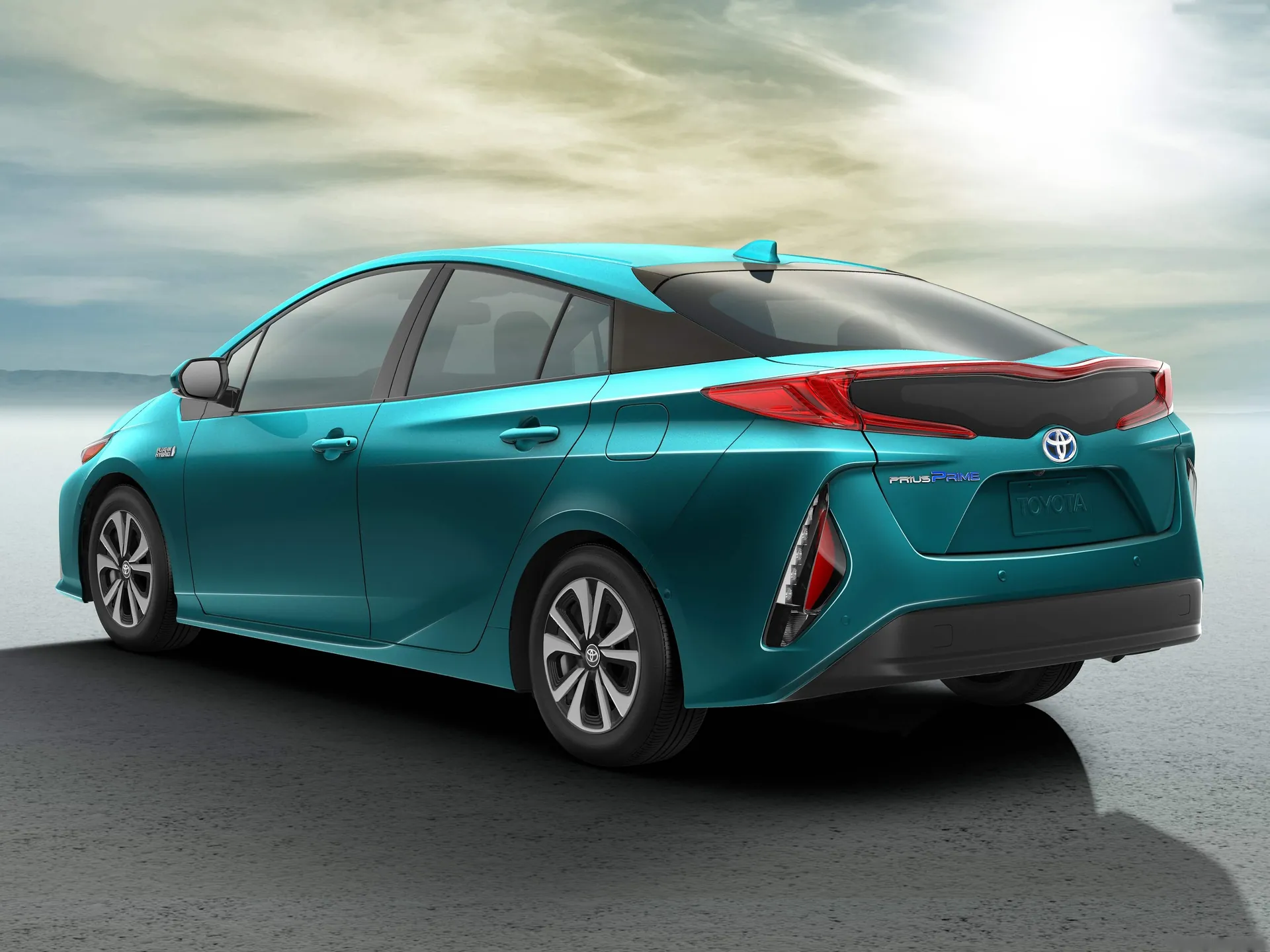 Toyota Prius Prime (2017) - Rear Three-Quarter