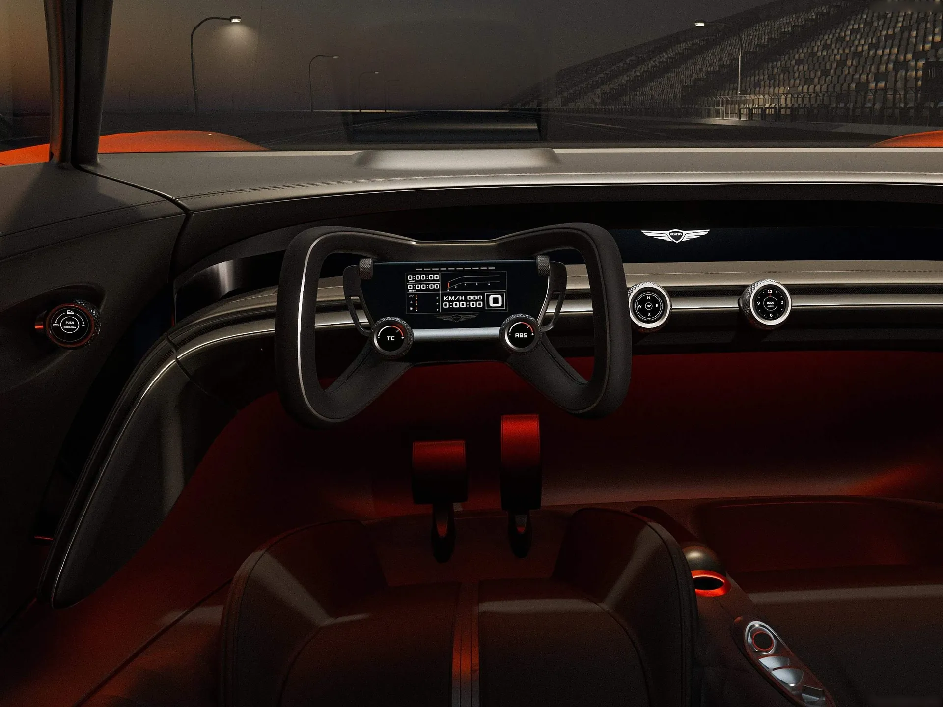 Genesis X Gran Berlinetta VGT Concept (2023) – interiér