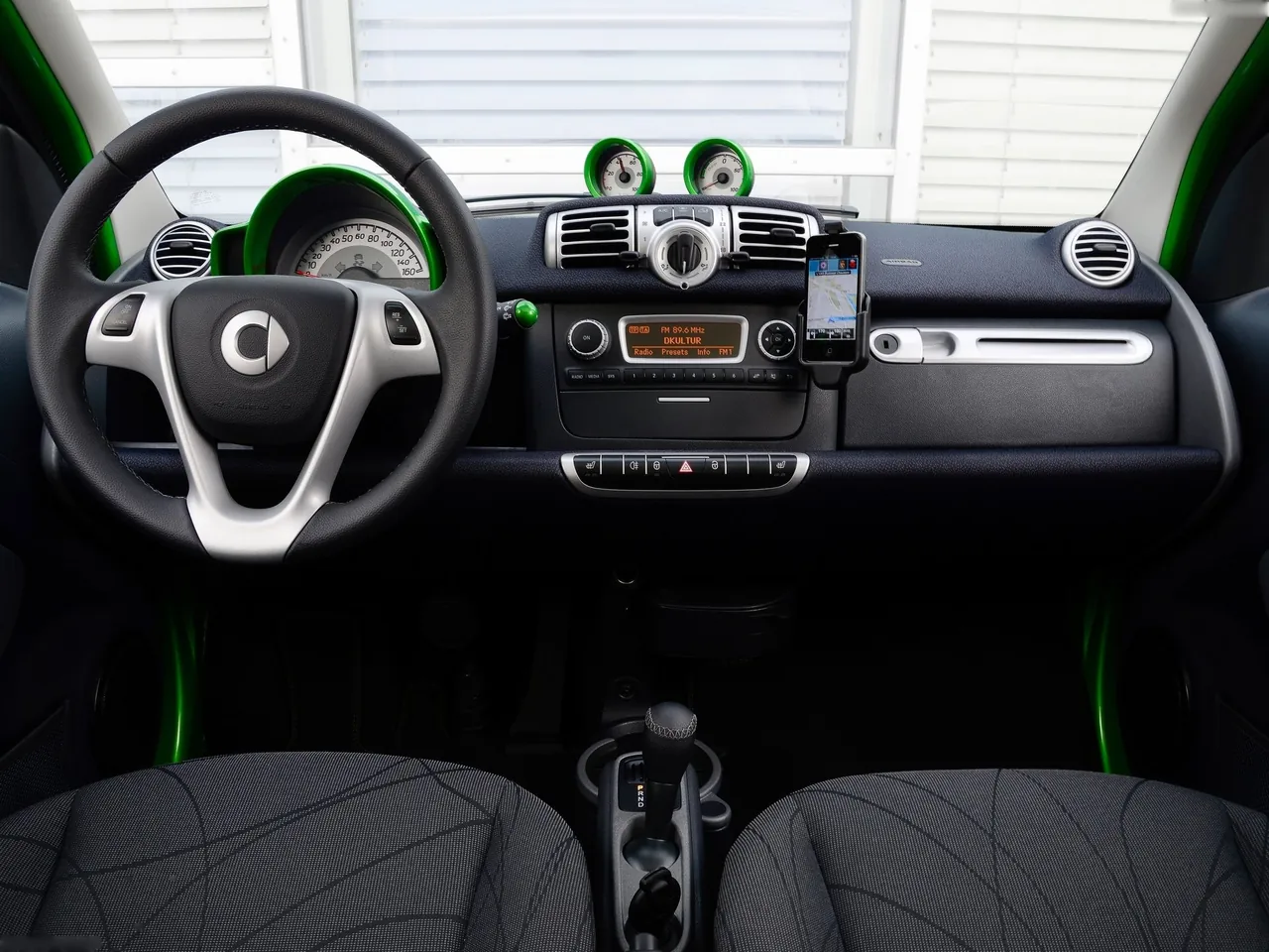 Smart fortwo electric drive (2013) – interiér