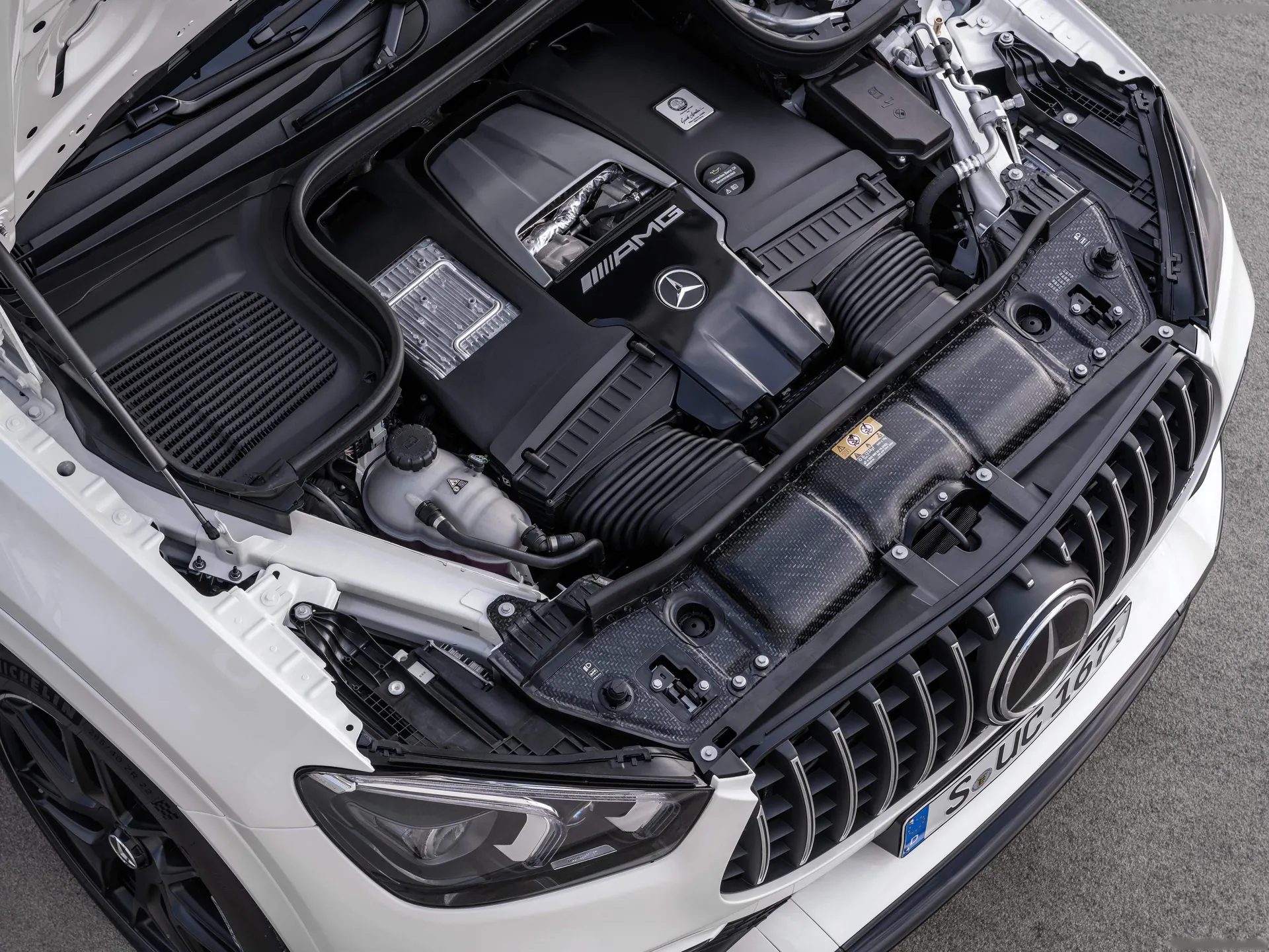 Mercedes-Benz GLE63 S AMG Coupe (2021) - Engine Bay
