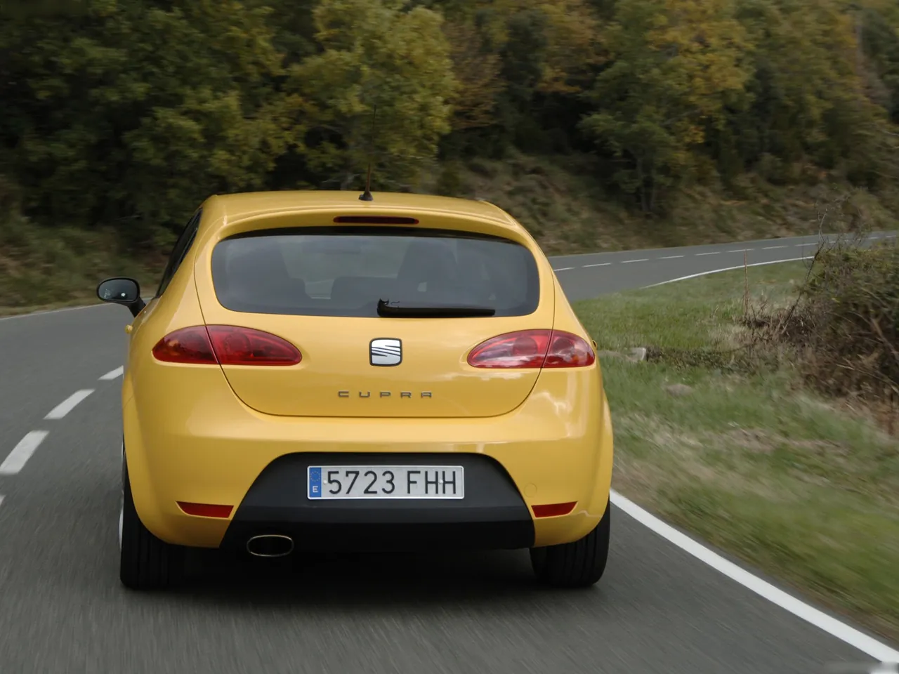 Seat Leon Cupra (2007) – zezadu