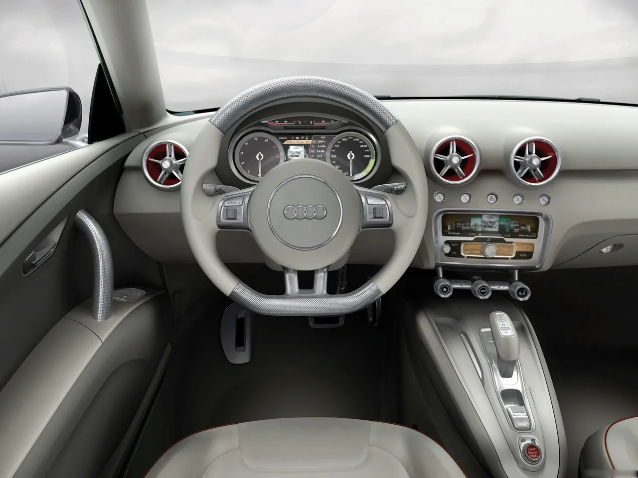 Audi A1 Sportback Concept (2008) – interiér
