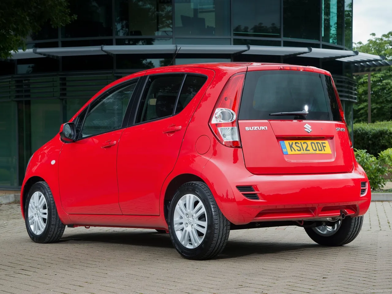 Suzuki Splash (2012) – zadní tříčtvrteční pohled