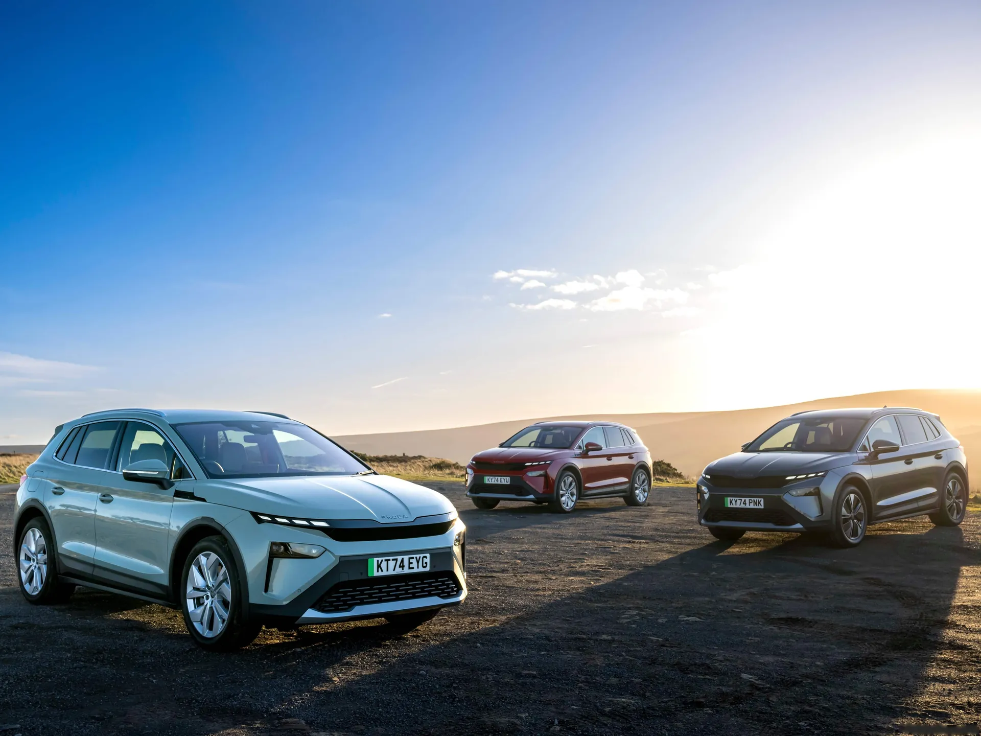 Skoda Elroq [UK] (2025) – skupinový snímek