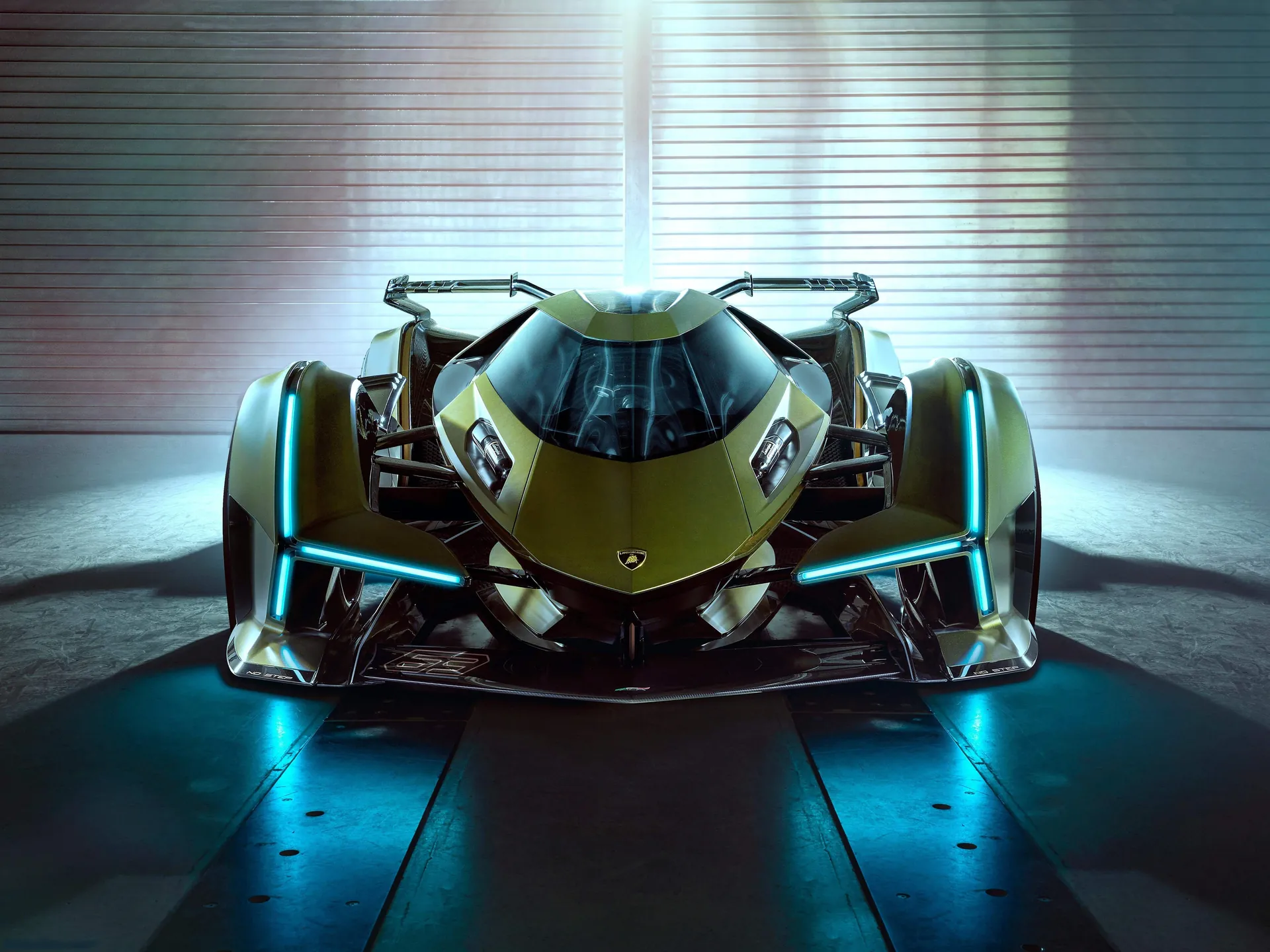 Lamborghini Lambo V12 Vision Gran Turismo Concept (2019) - Front