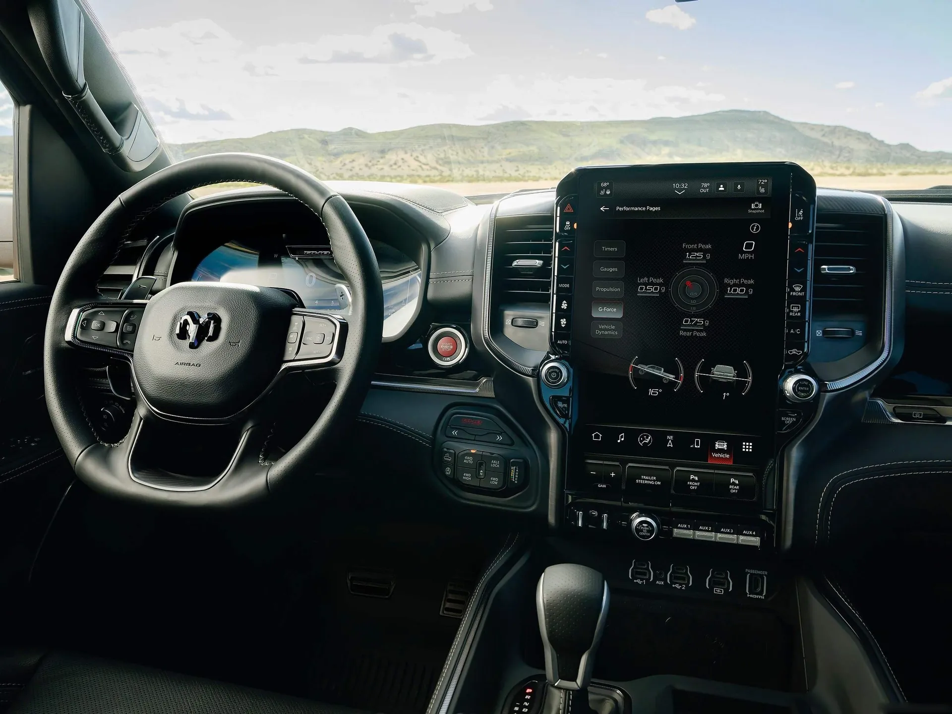 Ram 1500 RHO (2025) – interiér