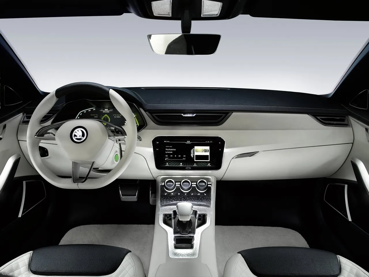 Skoda VisionC Concept (2014) – interiér