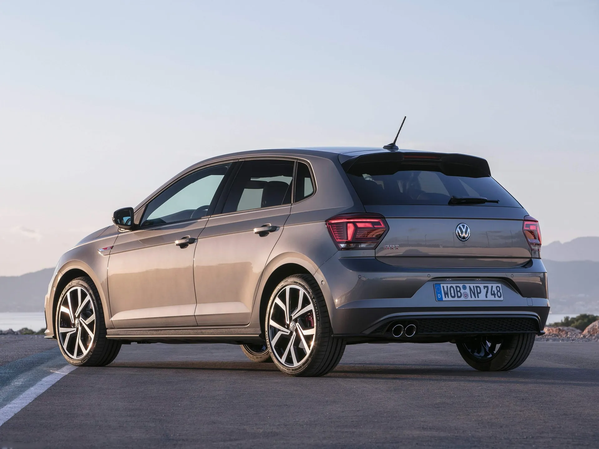Volkswagen Polo GTI (2018) - Rear Three-Quarter
