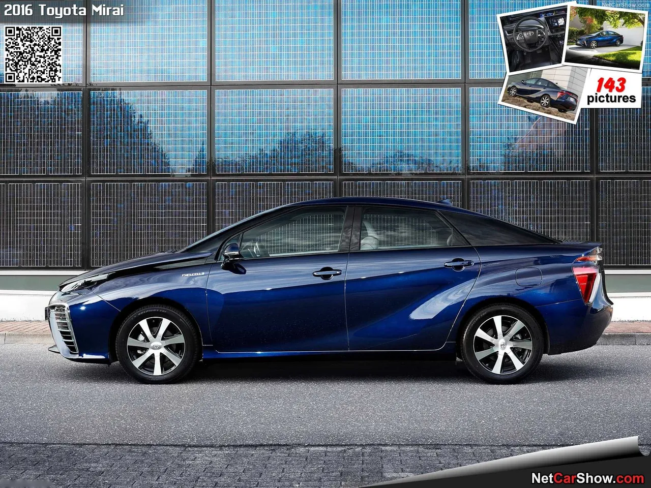 Toyota Mirai (2016) - Side Profile