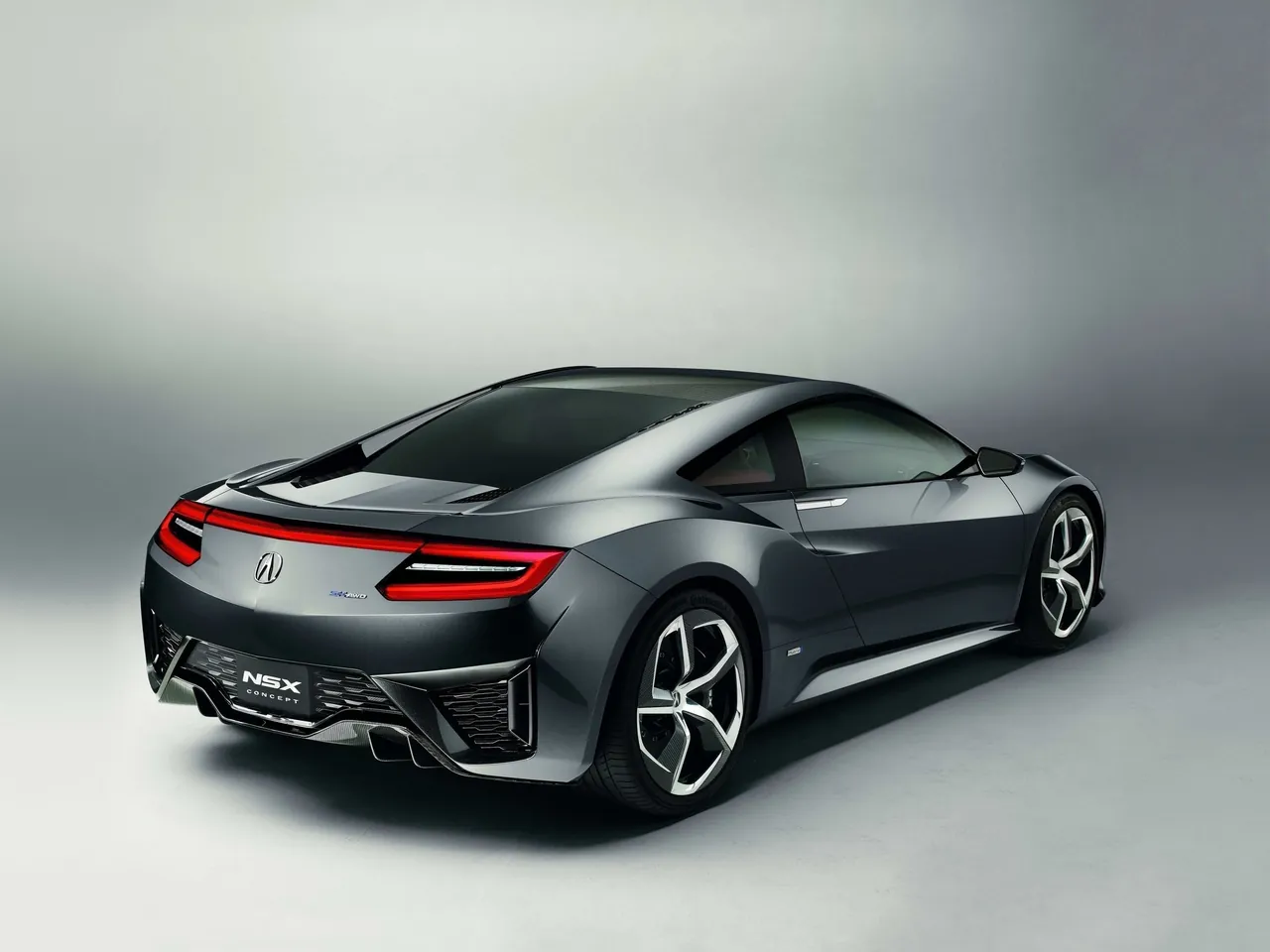 Acura NSX Concept (2013) – zadní tříčtvrteční pohled