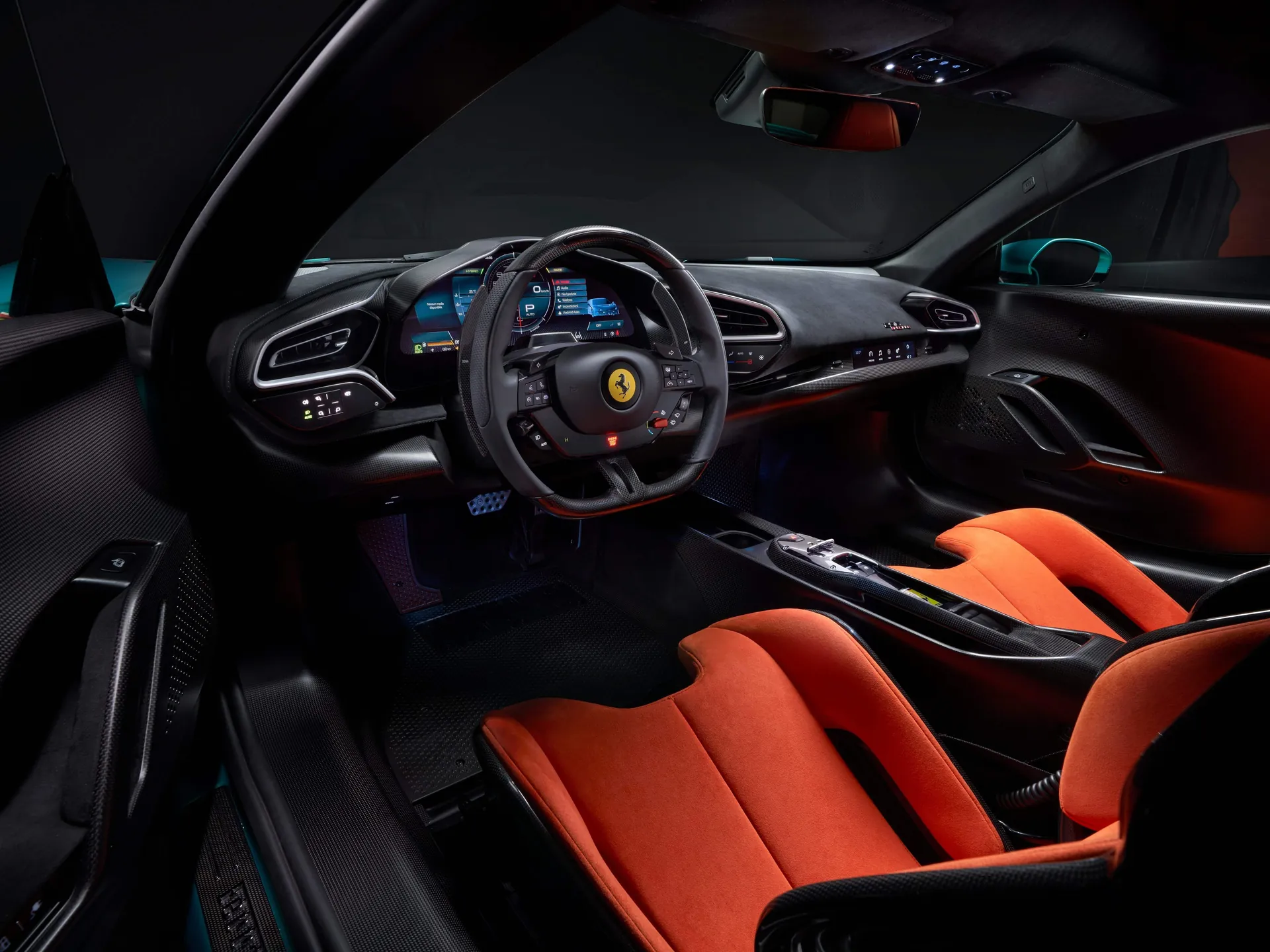 Ferrari 296 Speciale (2026) – interiér