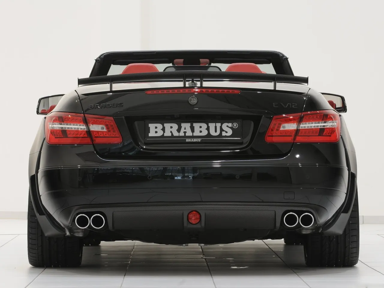 Brabus E V12 Cabriolet (2011) – zezadu