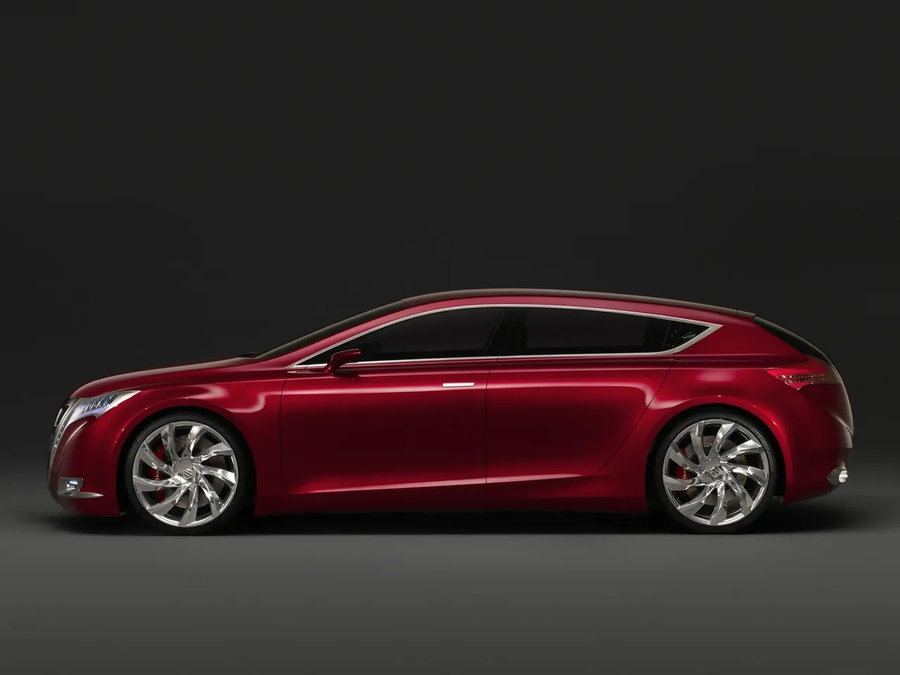 Suzuki Kizashi Concept (2007) – boční profil
