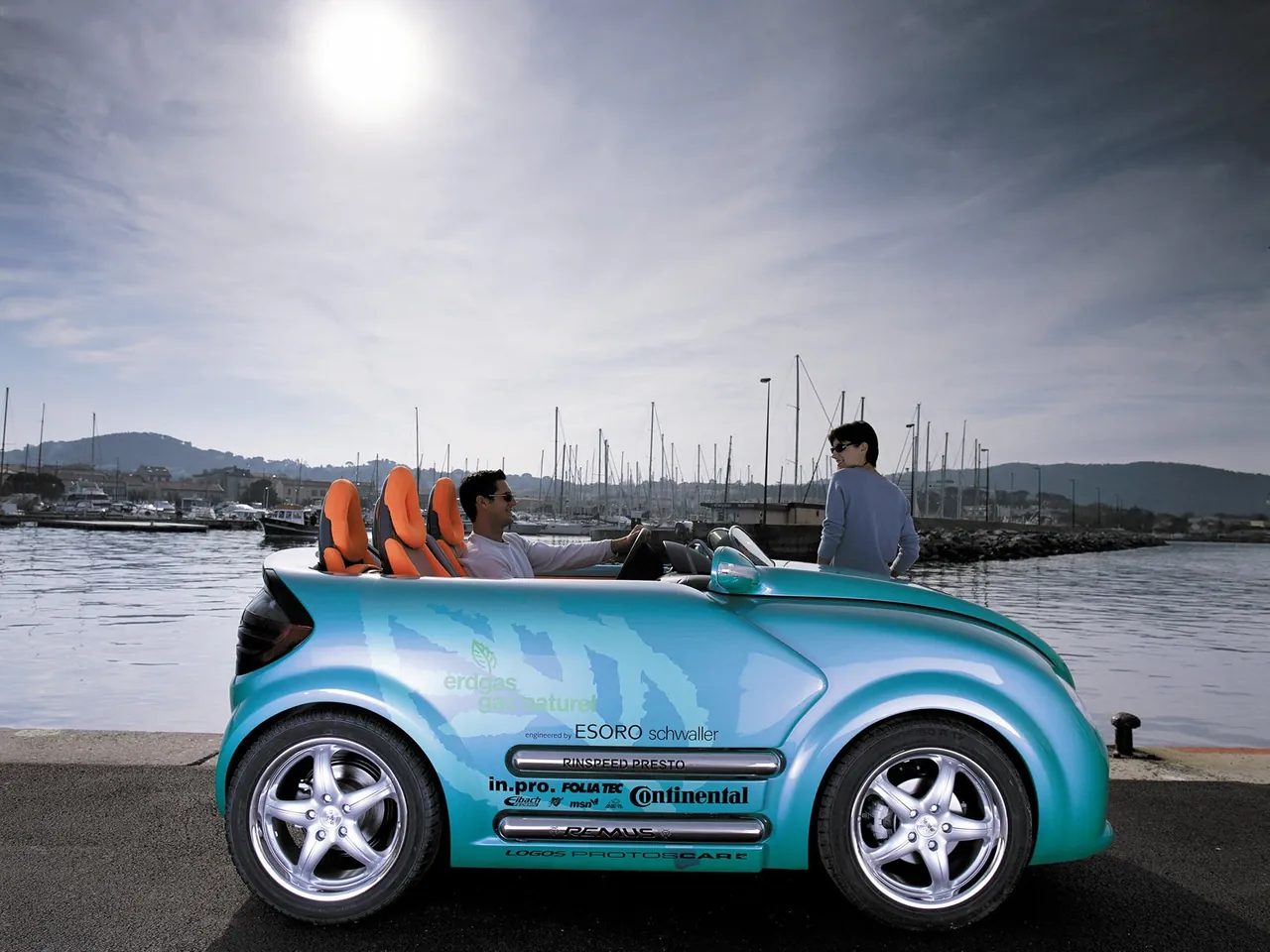 Rinspeed Presto Concept (2002) – boční profil