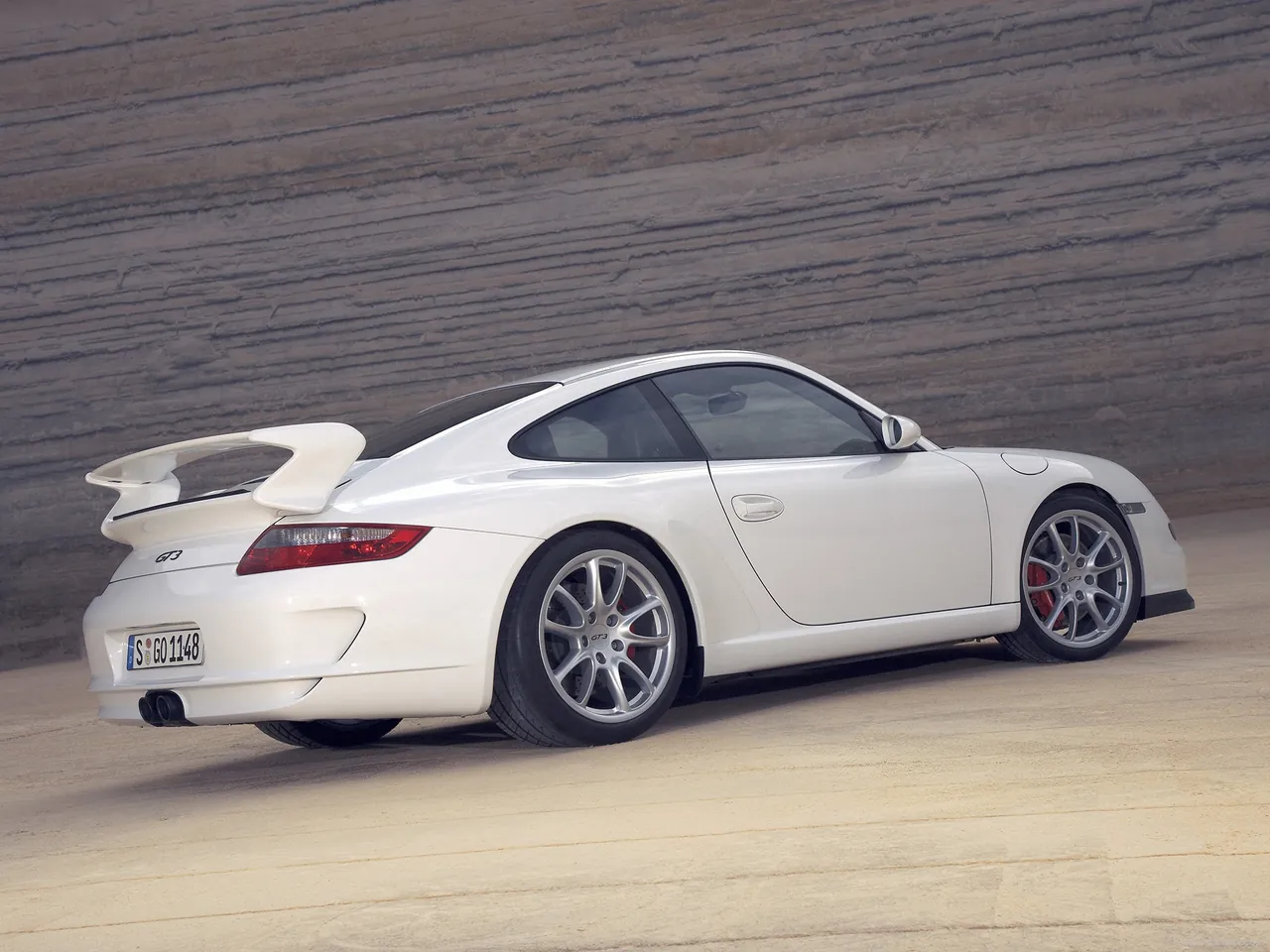 Porsche 911 GT3 (2007) - Rear Three-Quarter