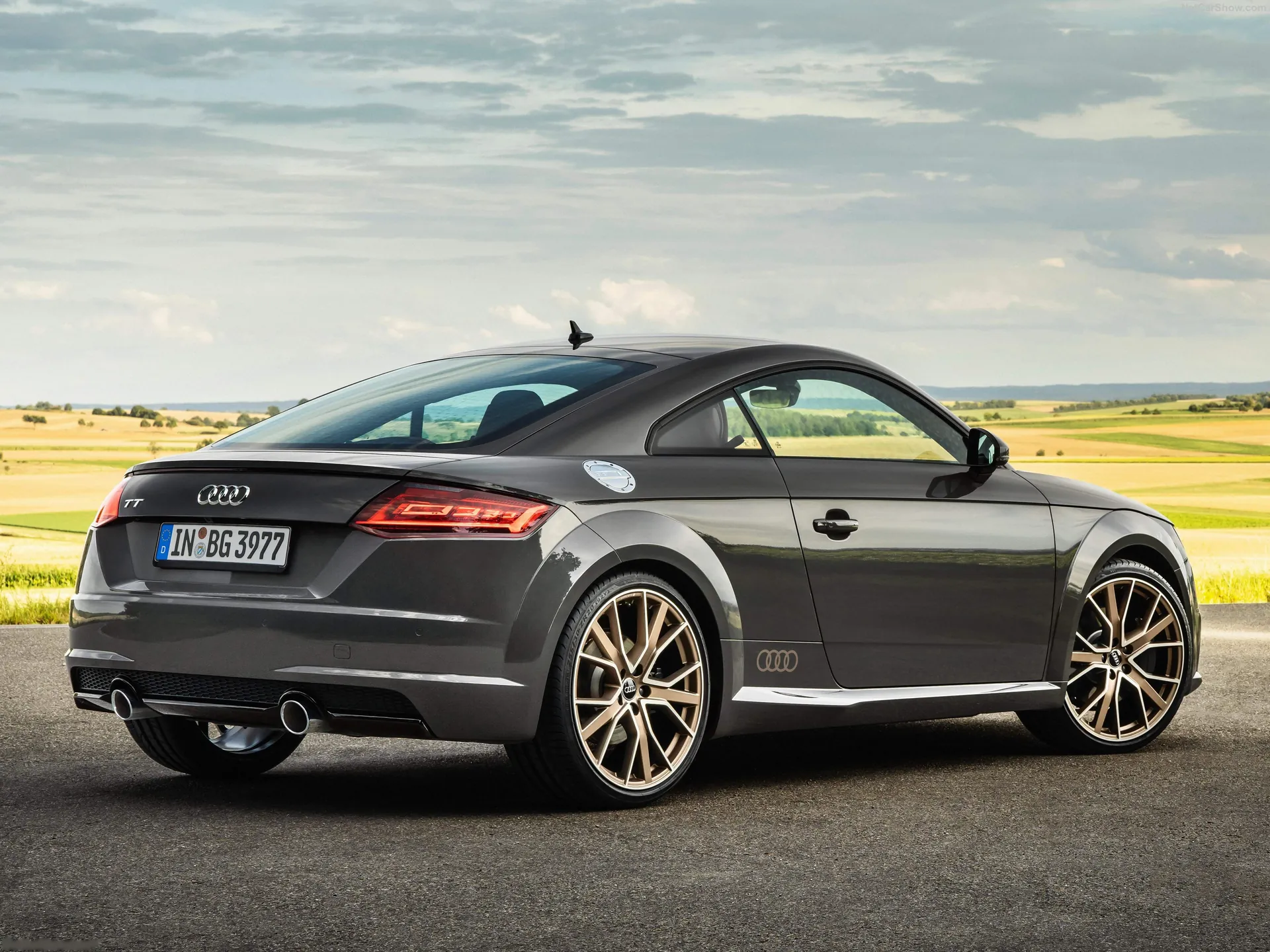Audi TT Coupe bronze selection (2021) - Rear Three-Quarter