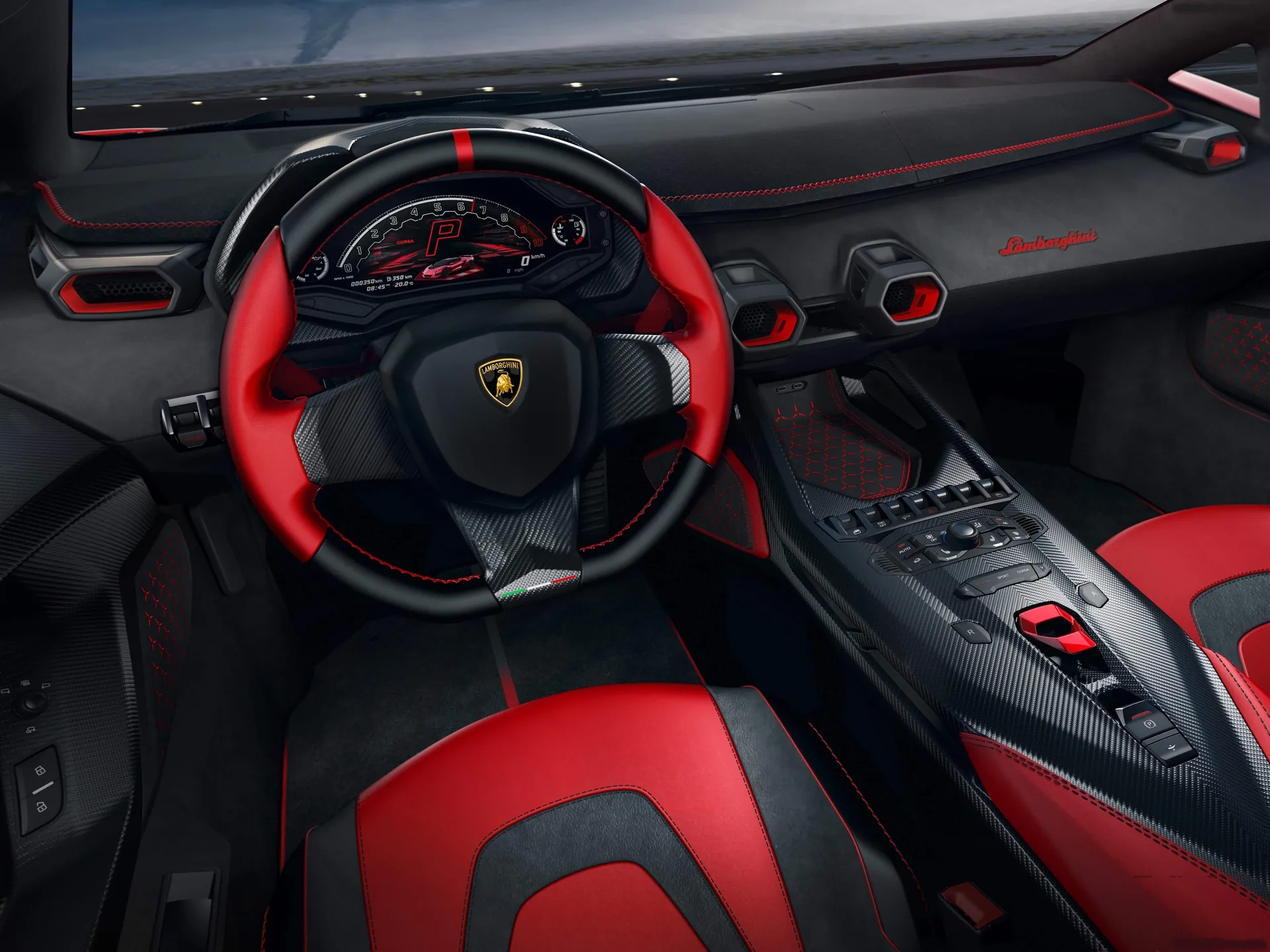 Lamborghini Invencible (2023) – interiér