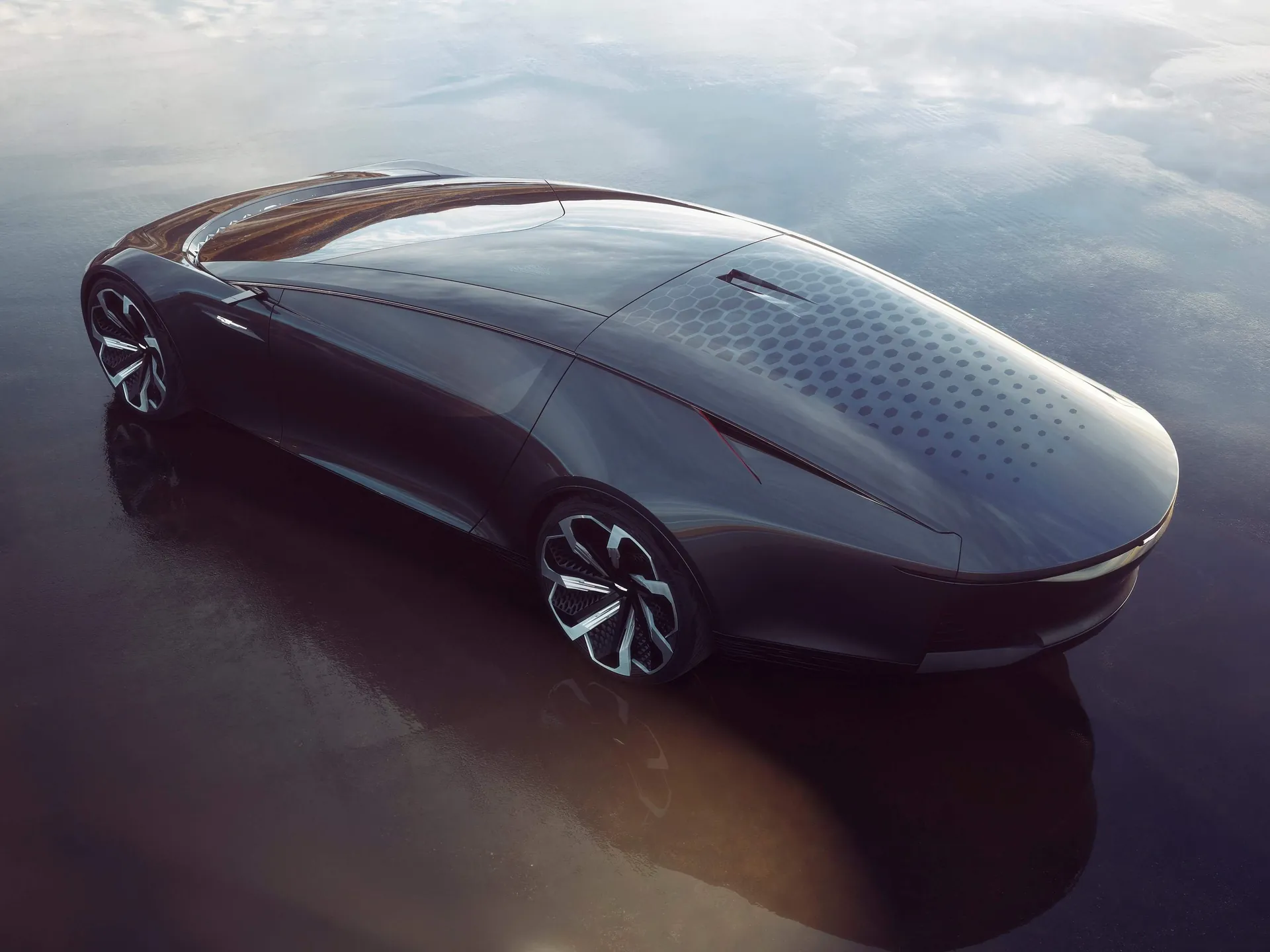 Cadillac InnerSpace Concept (2022) – zadní tříčtvrteční pohled