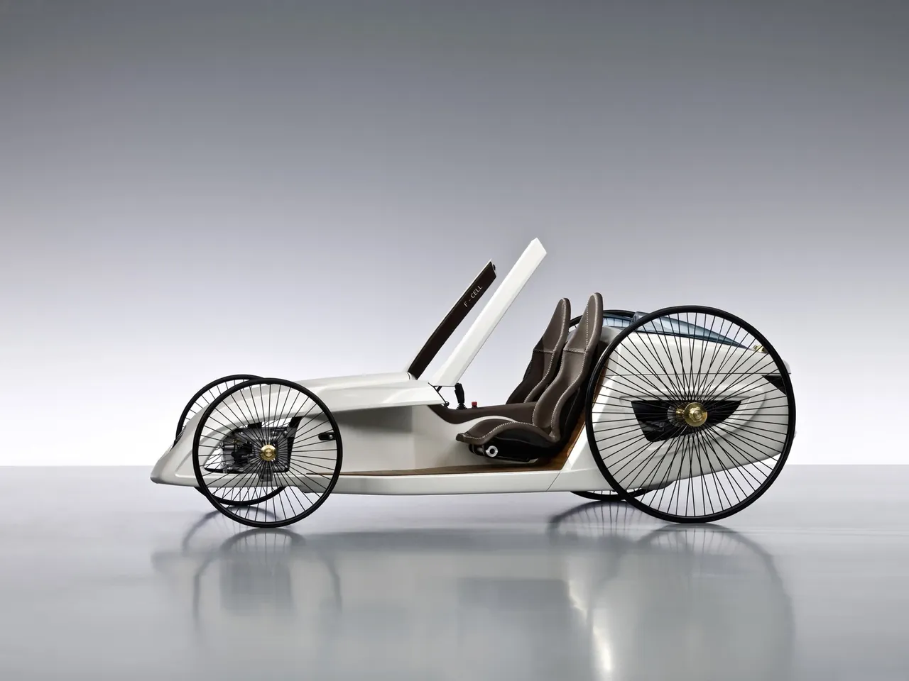Mercedes-Benz F-Cell Roadster Concept (2009) – boční profil