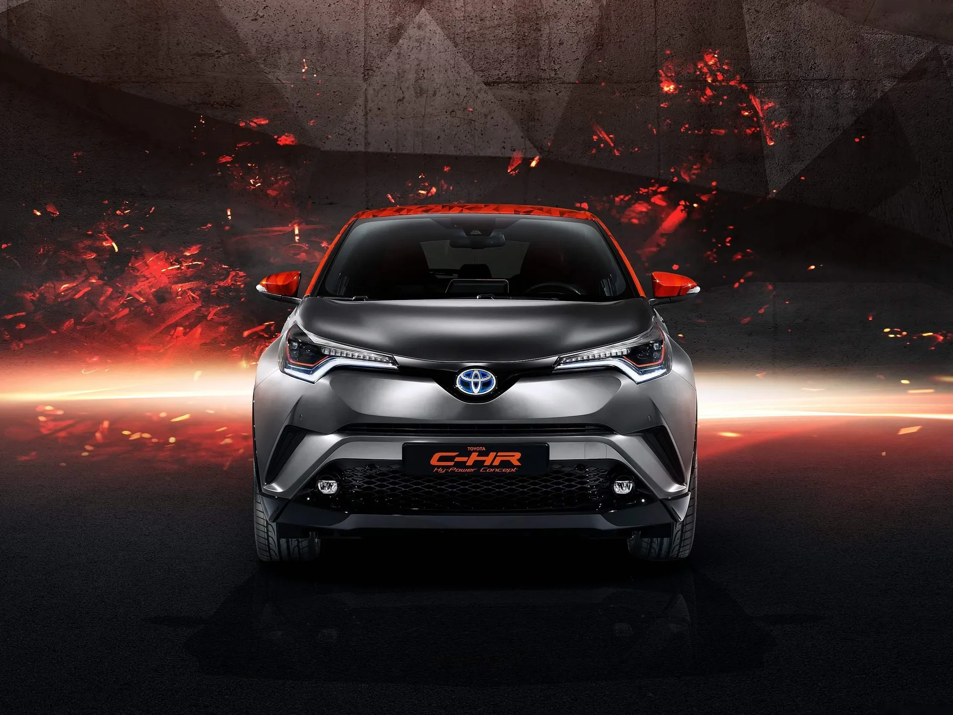 Toyota C-HR Hy-Power Concept (2017) – zepředu